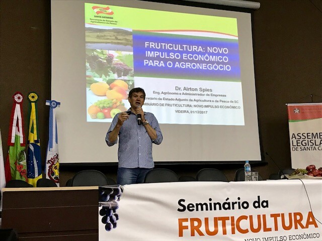 Airton Spies, secretário-adjunto de Estado da Agricultura e Pesca. FOTO: Agência AL