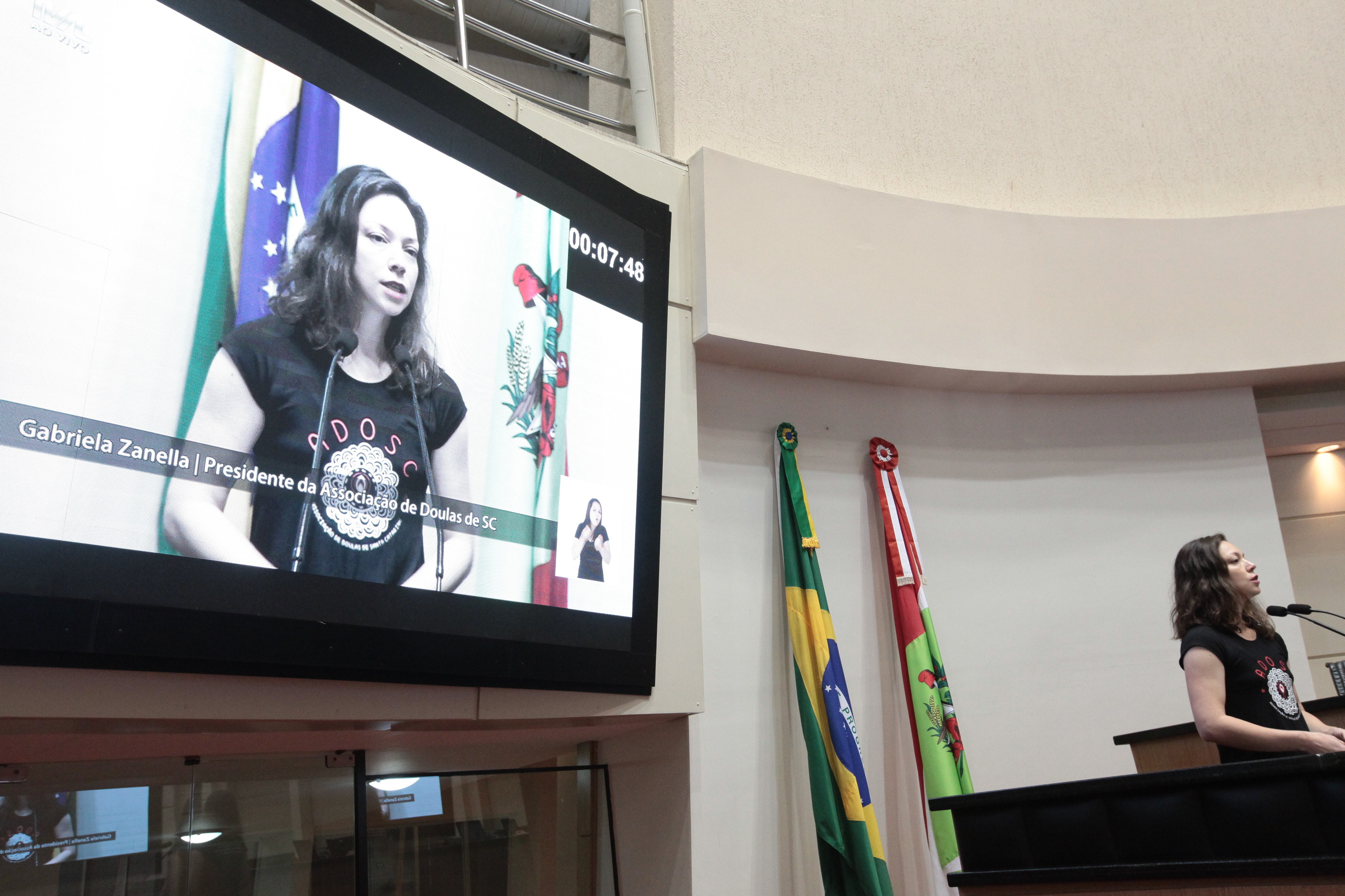 Gabriela Bavaresco Zanella. Sessão Ordinária.