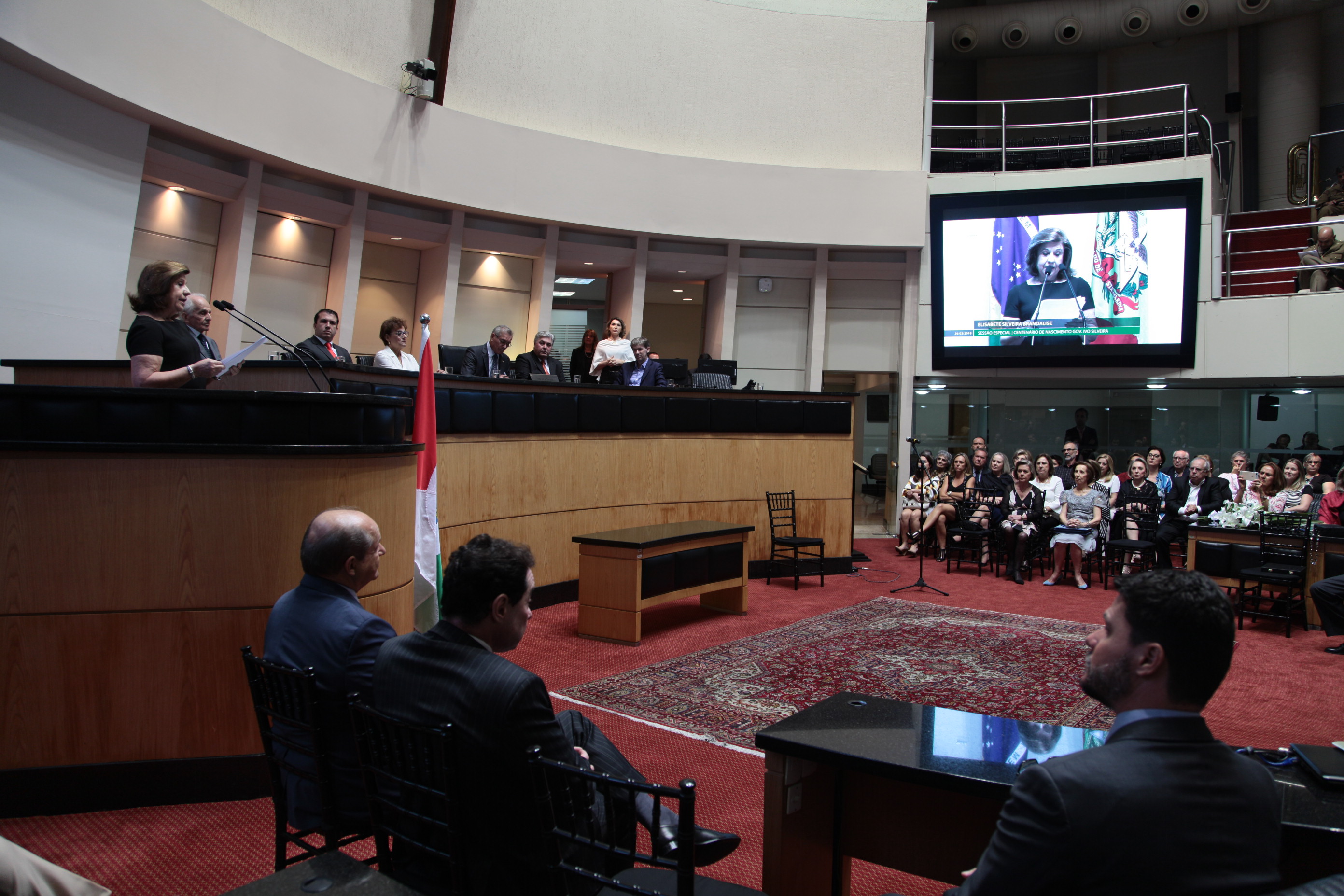 Sessão Especial em homenagem ao Centenário do nascimento do ex-governador Ivo Silveira