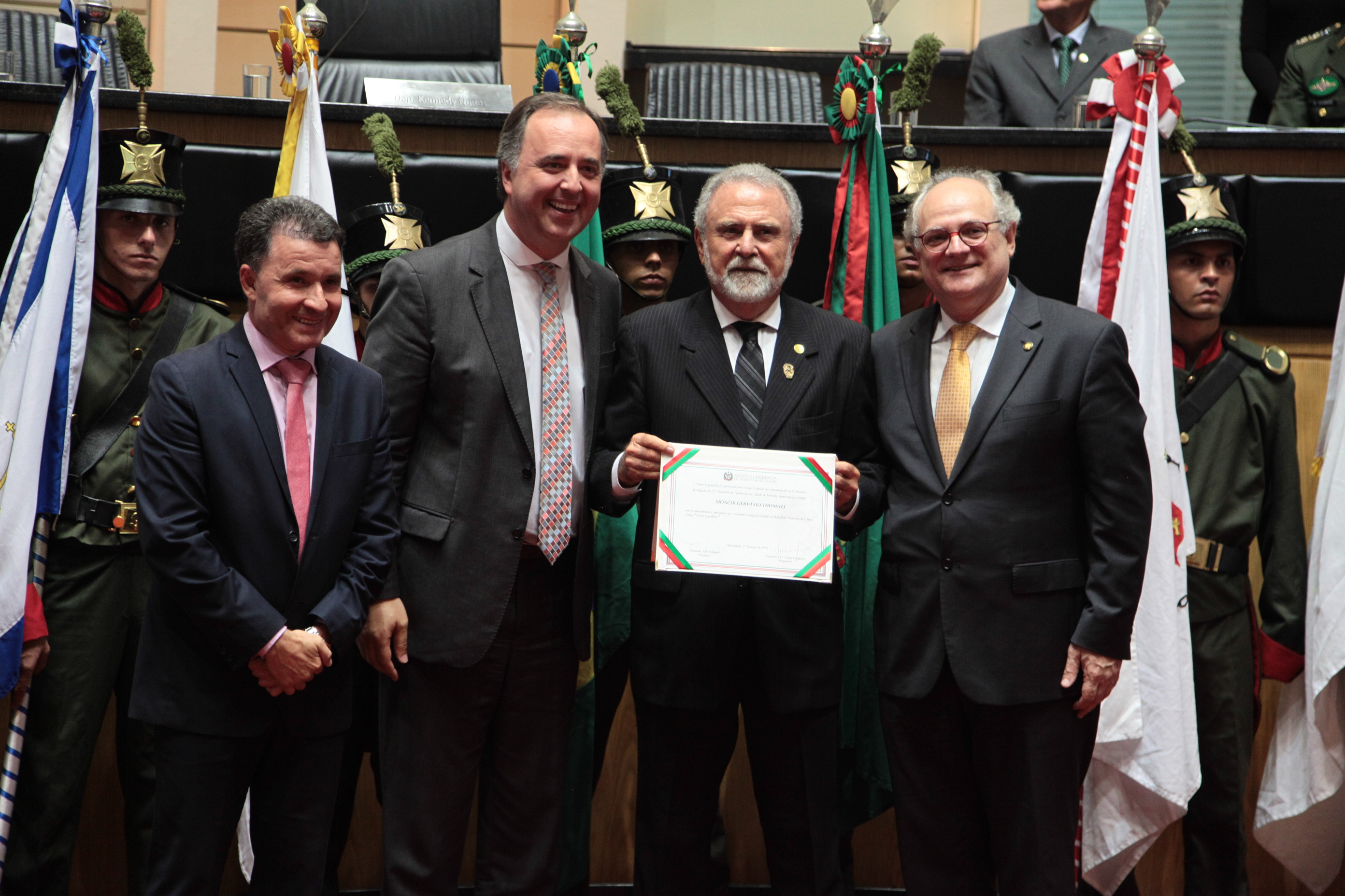 Sessão Especial em Comemoração dos 100 anos do 62º Batalhão de Infantaria de Joinville.