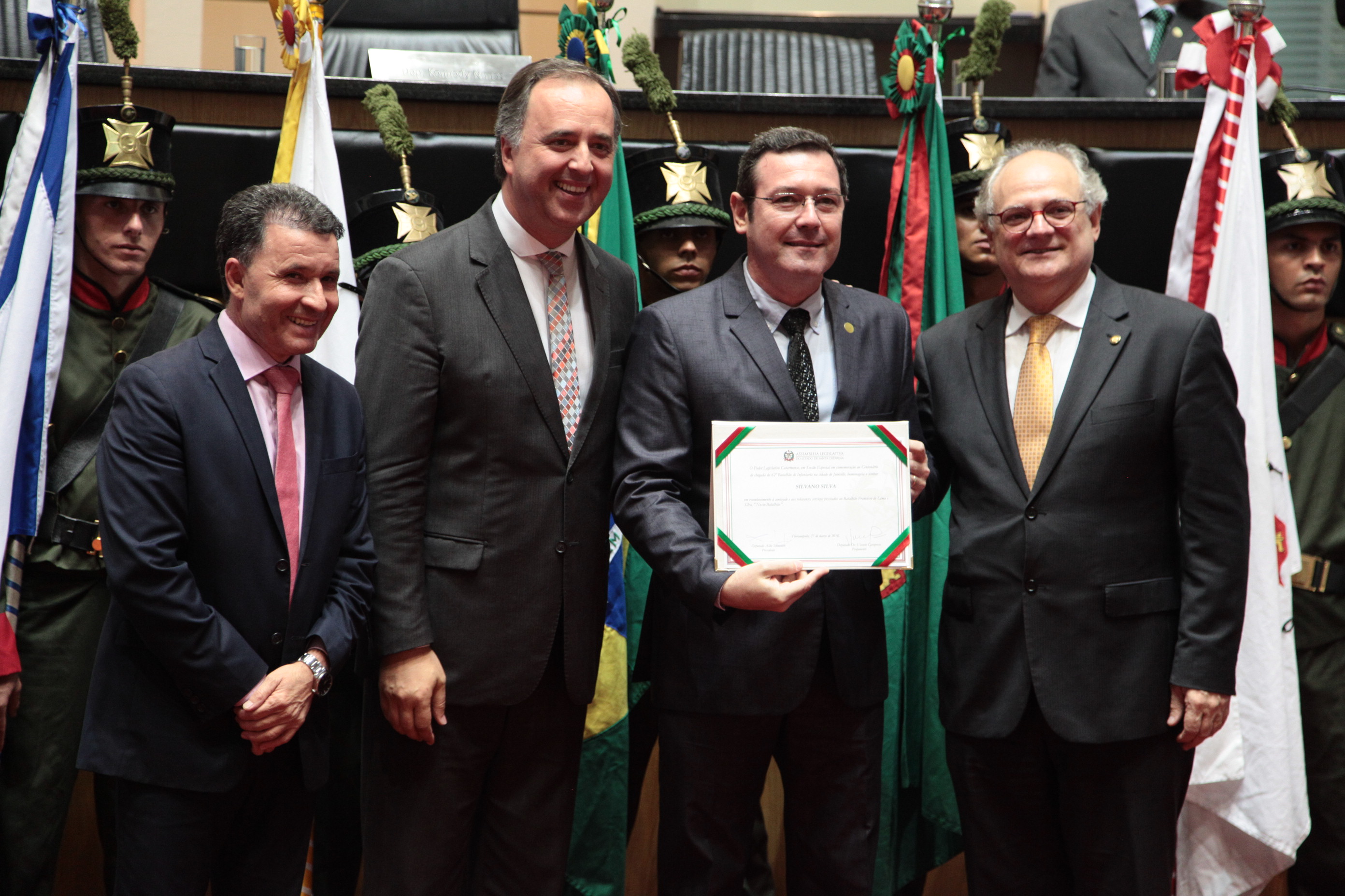 Sessão Especial em Comemoração dos 100 anos do 62º Batalhão de Infantaria de Joinville.