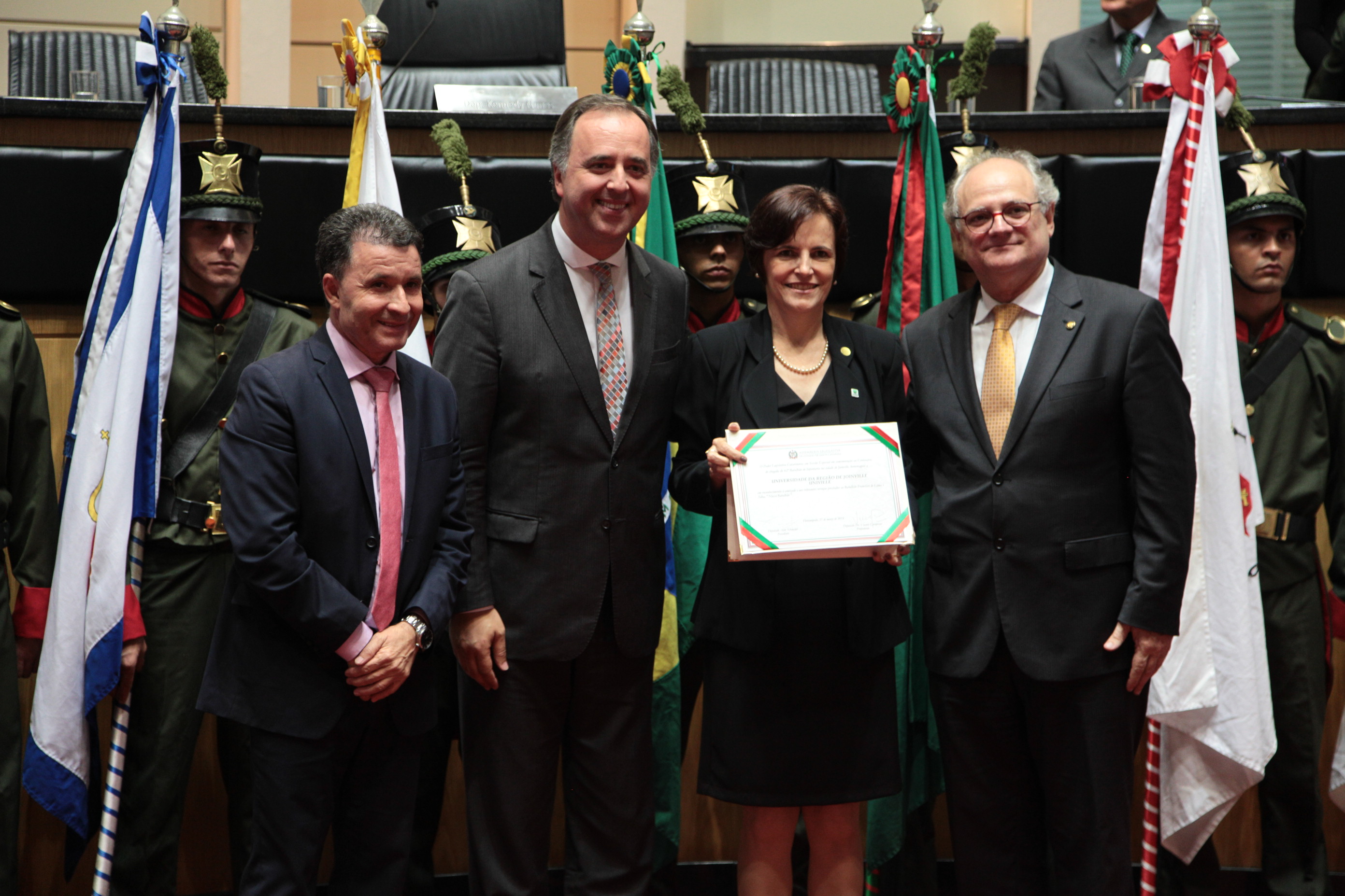 Sessão Especial em Comemoração dos 100 anos do 62º Batalhão de Infantaria de Joinville.