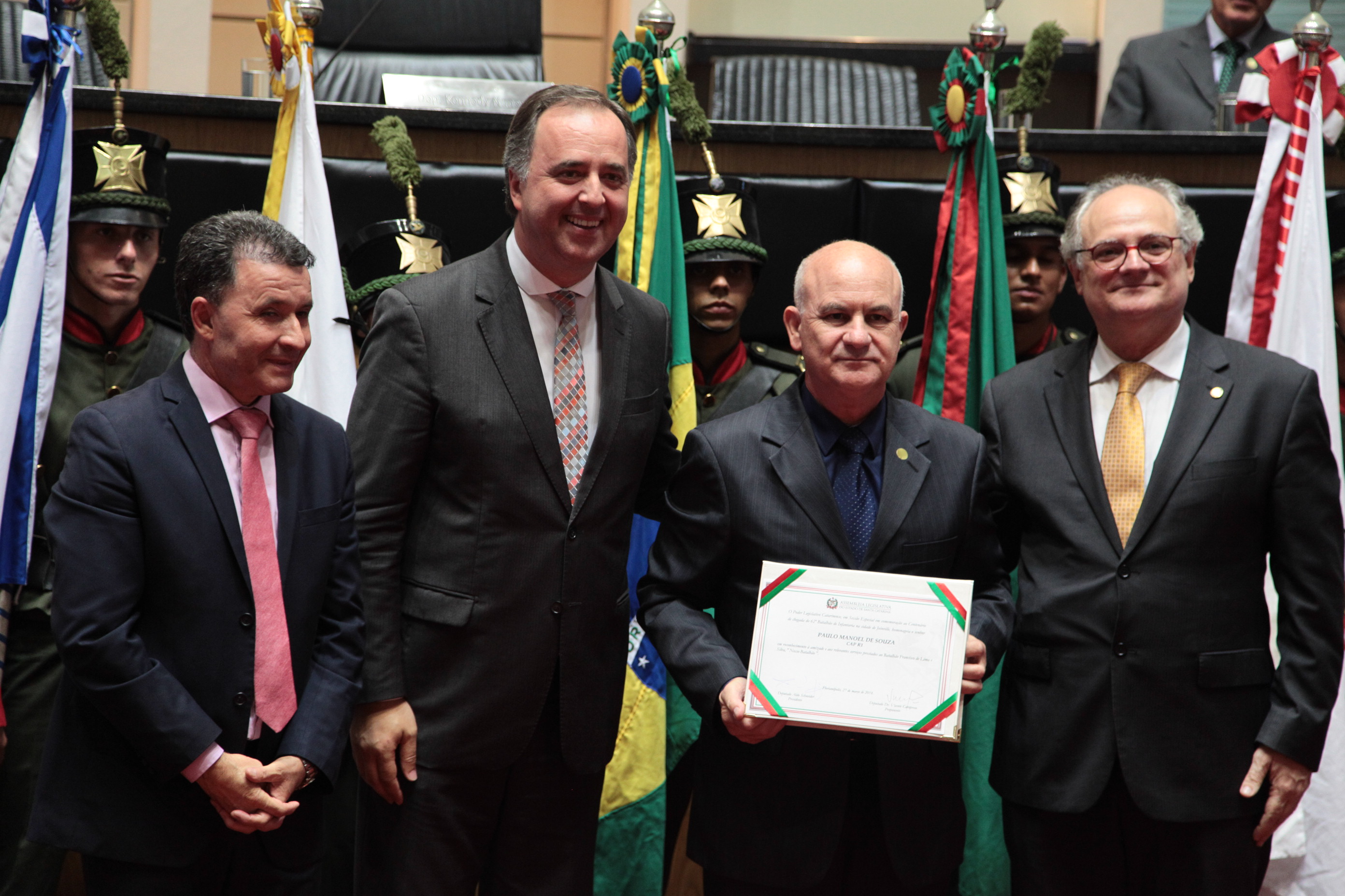 Sessão Especial em Comemoração dos 100 anos do 62º Batalhão de Infantaria de Joinville.