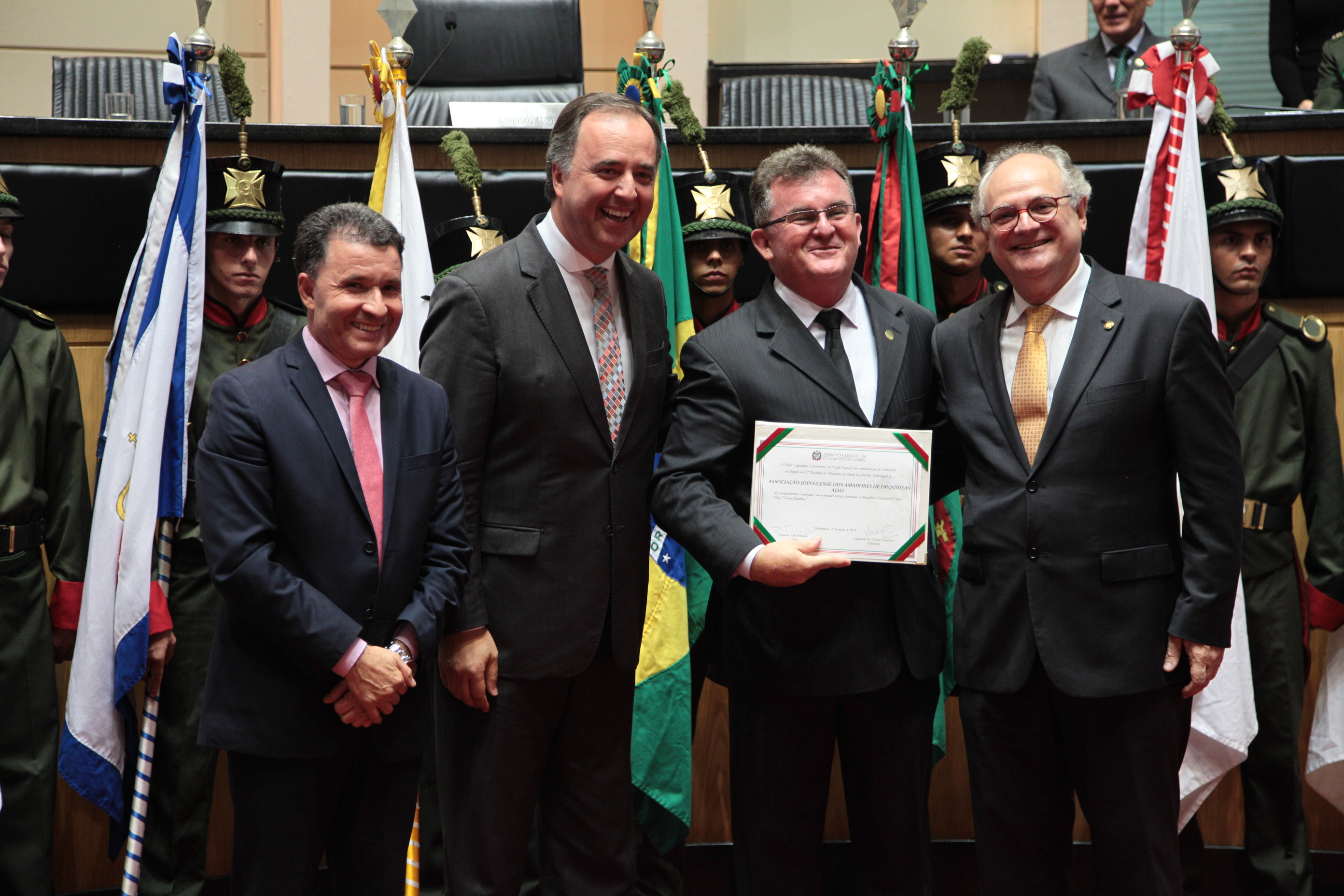 Sessão Especial em Comemoração dos 100 anos do 62º Batalhão de Infantaria de Joinville.