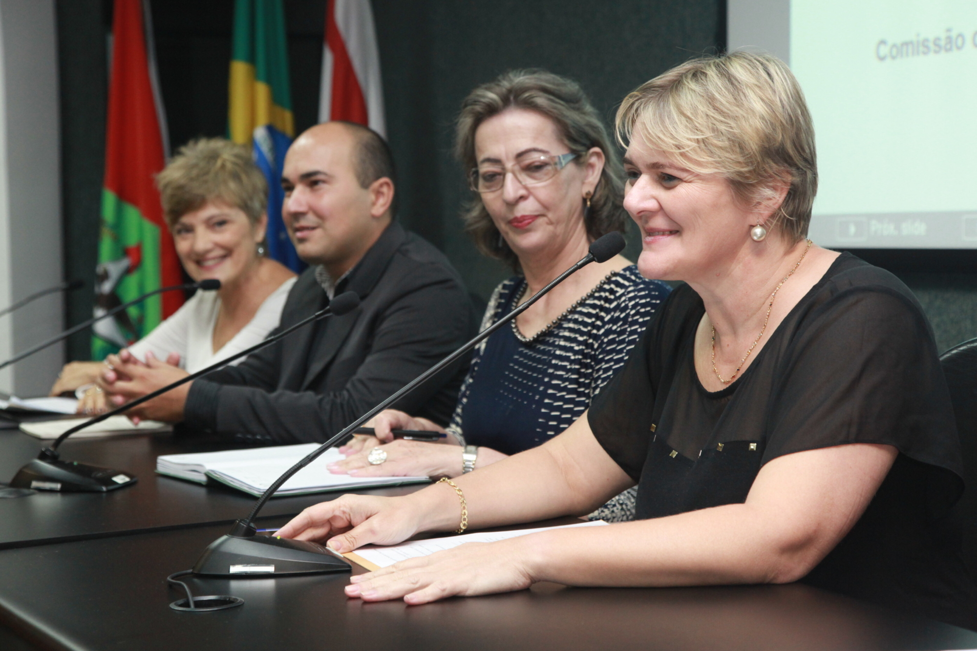 Deputada Luciane Carminatti comandou a audiência pública
