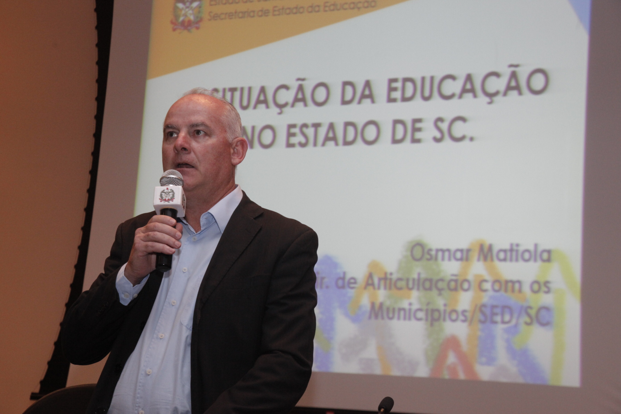 Osmar Matiola,diretor de Articulação com os Municípios da Secretaria de Estado da Educação