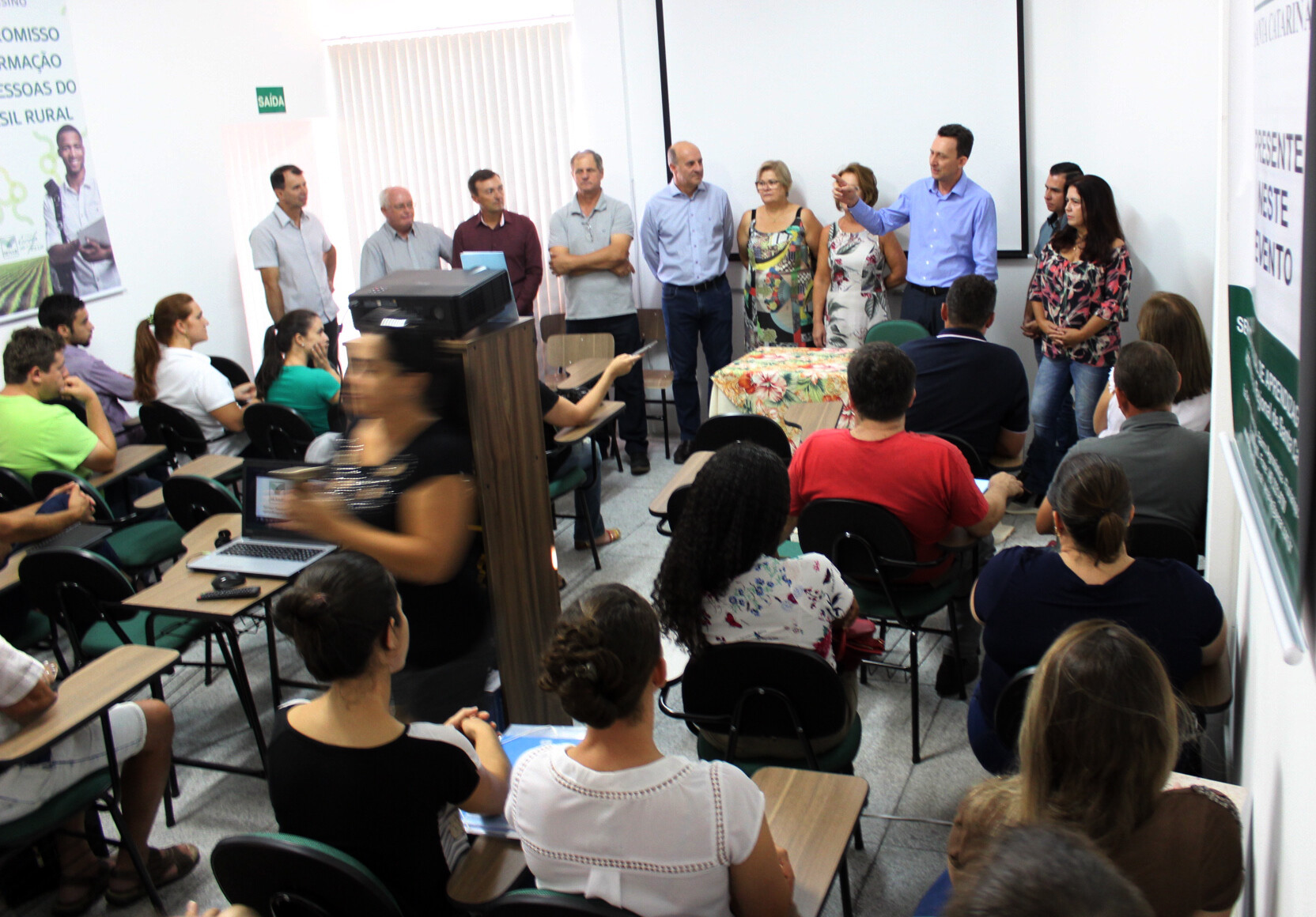 Iniciadas as aulas do Curso Técnico em Agronegócio no Sindicato Rural de Araranguá