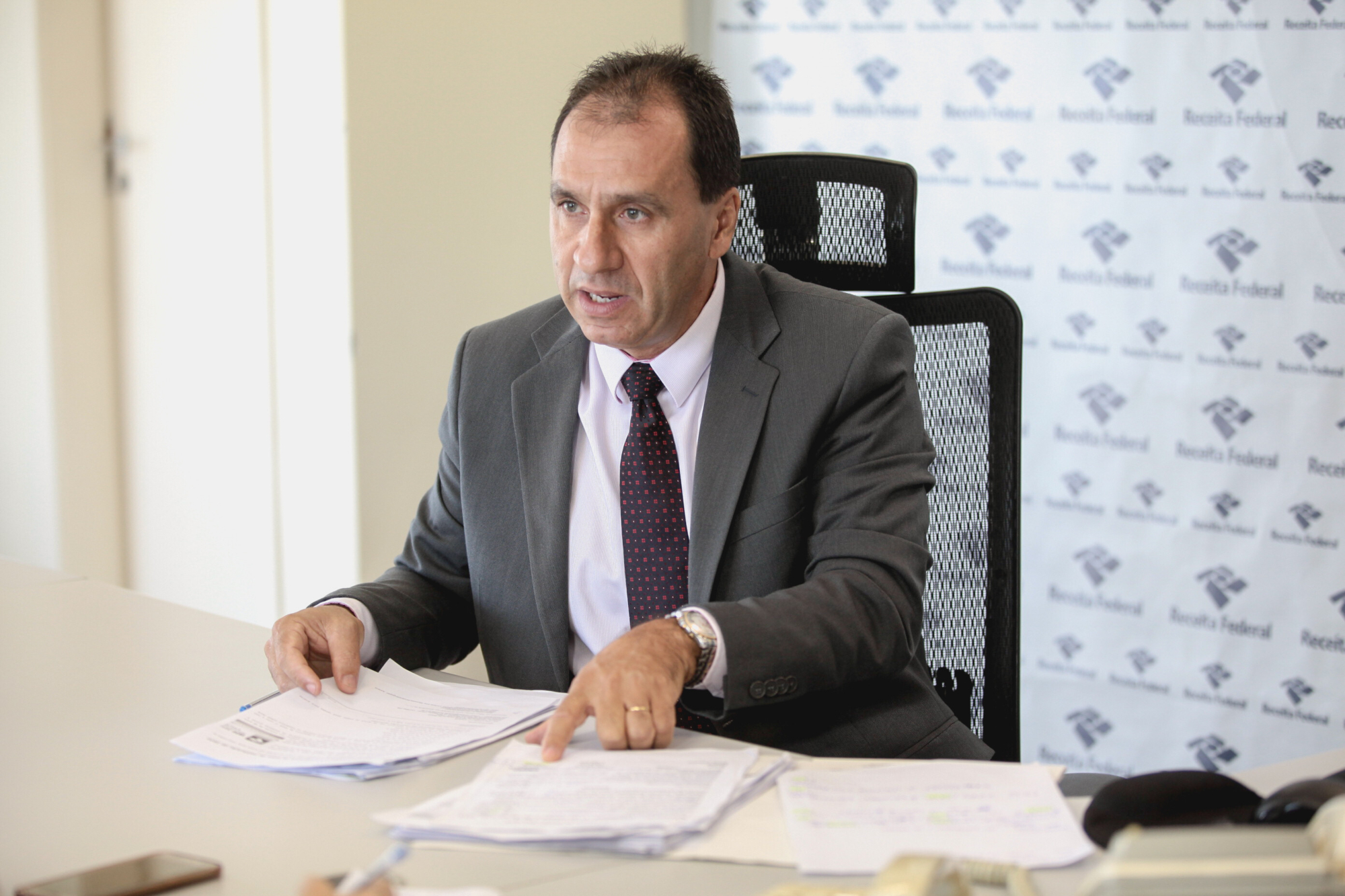 Saulo Figueiredo Pereira, auditor fiscal e delegado da Receita Federal em Florianópolis