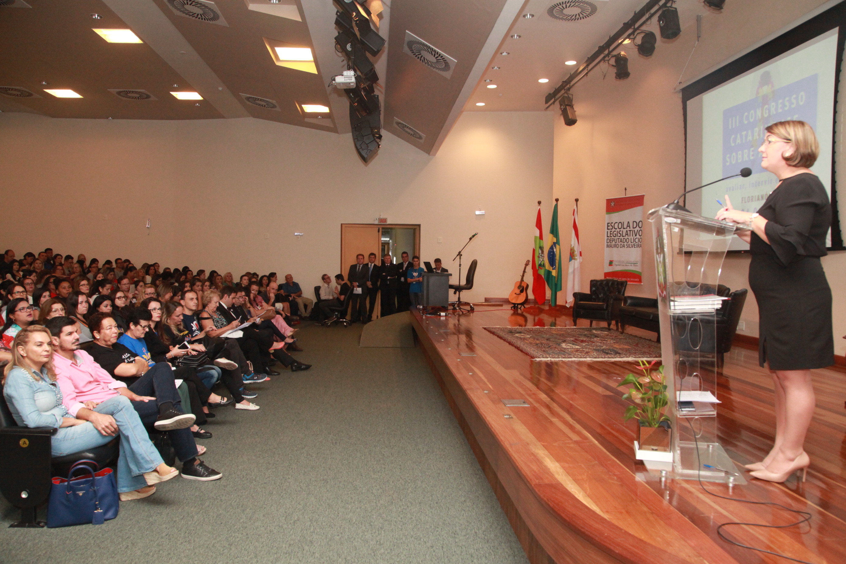 III Congresso Catarinense Sobre Autismo. Foto: Eduardo Guedes / Agência AL