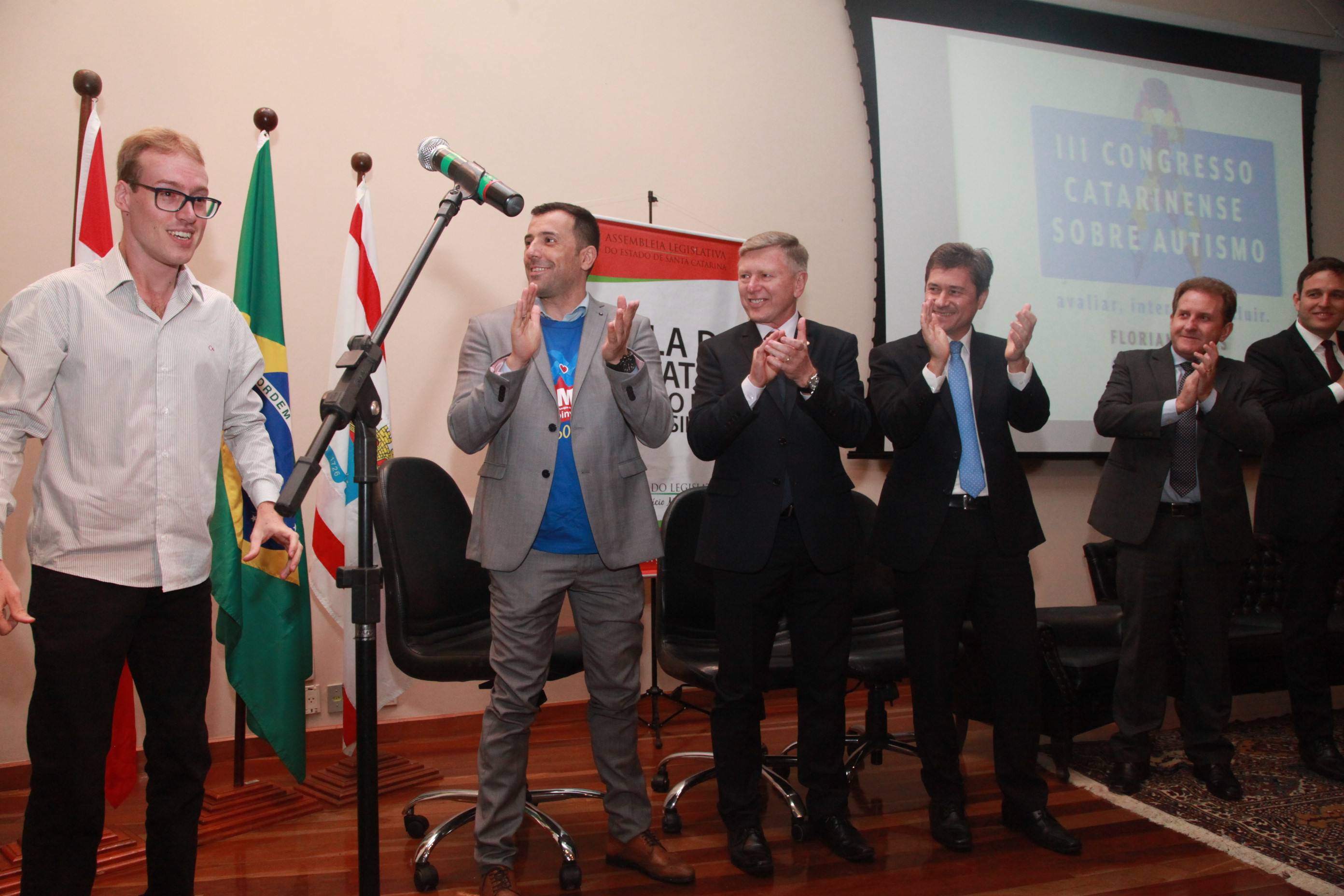 III Congresso Catarinense Sobre Autismo. Foto: Eduardo Guedes / Agência AL