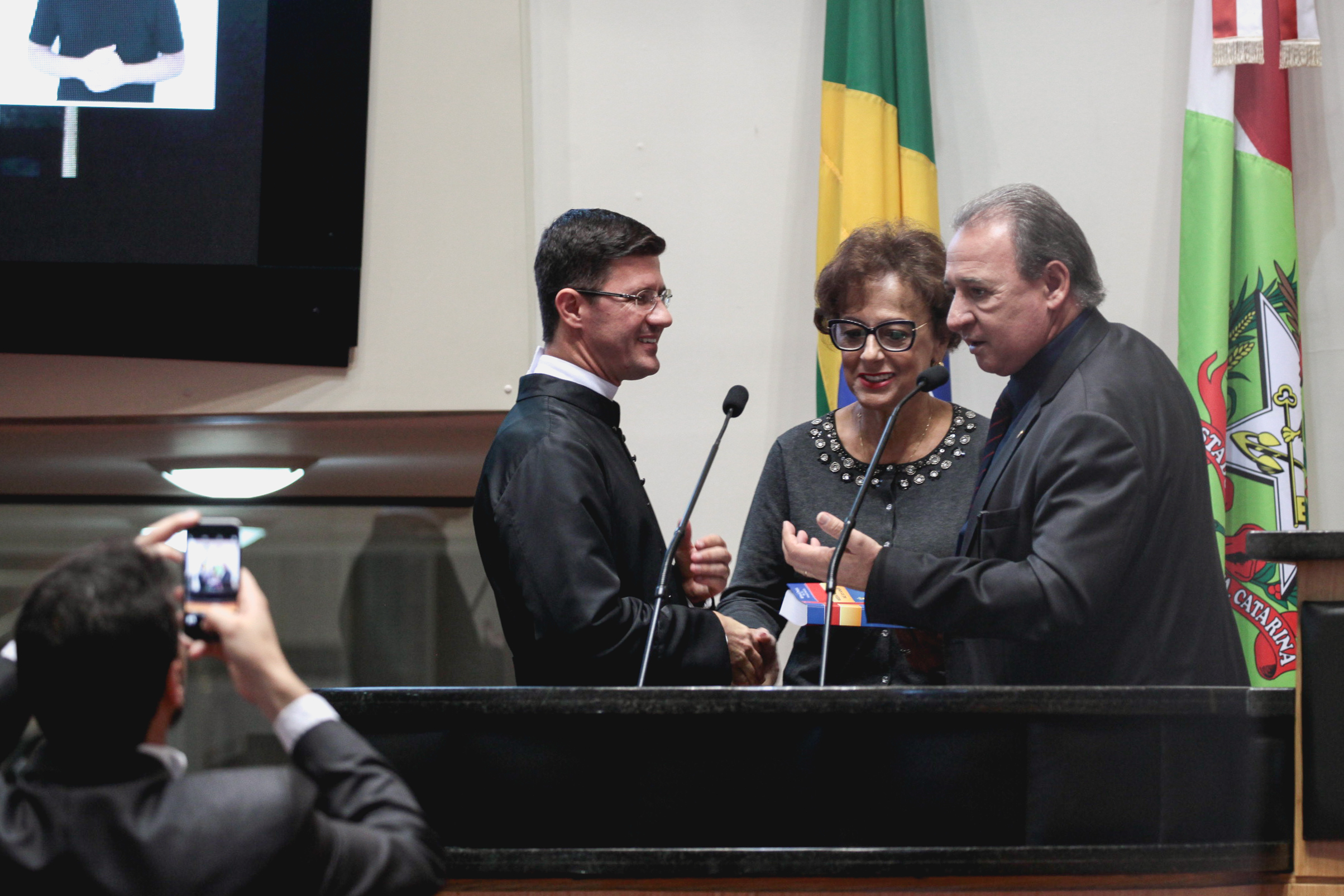 Lançamento da festa araranguaense Nossa Senhora Mãe dos Homens.