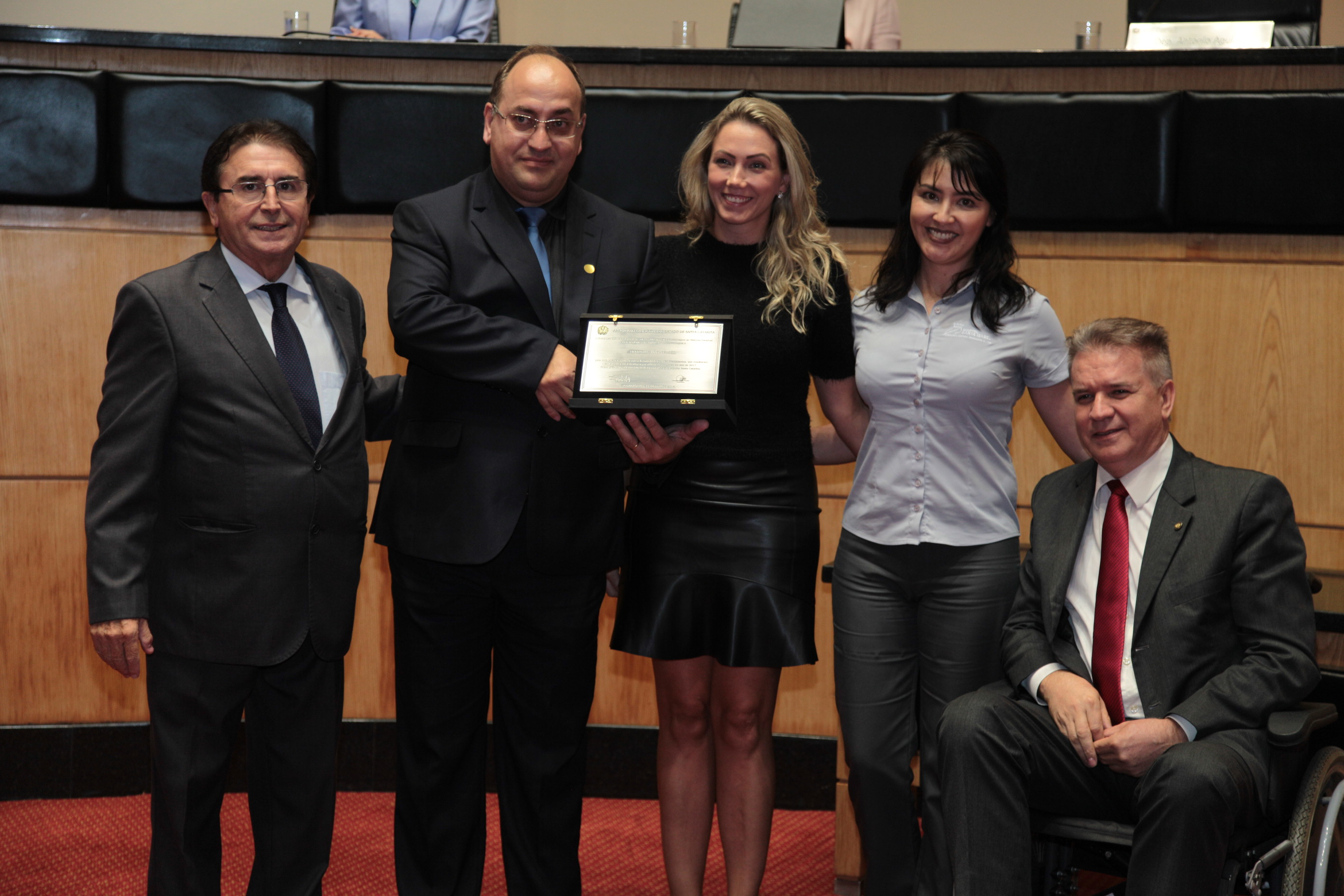 Homenagem ao Sistema Estadual de Transplantes de Santa Catarina