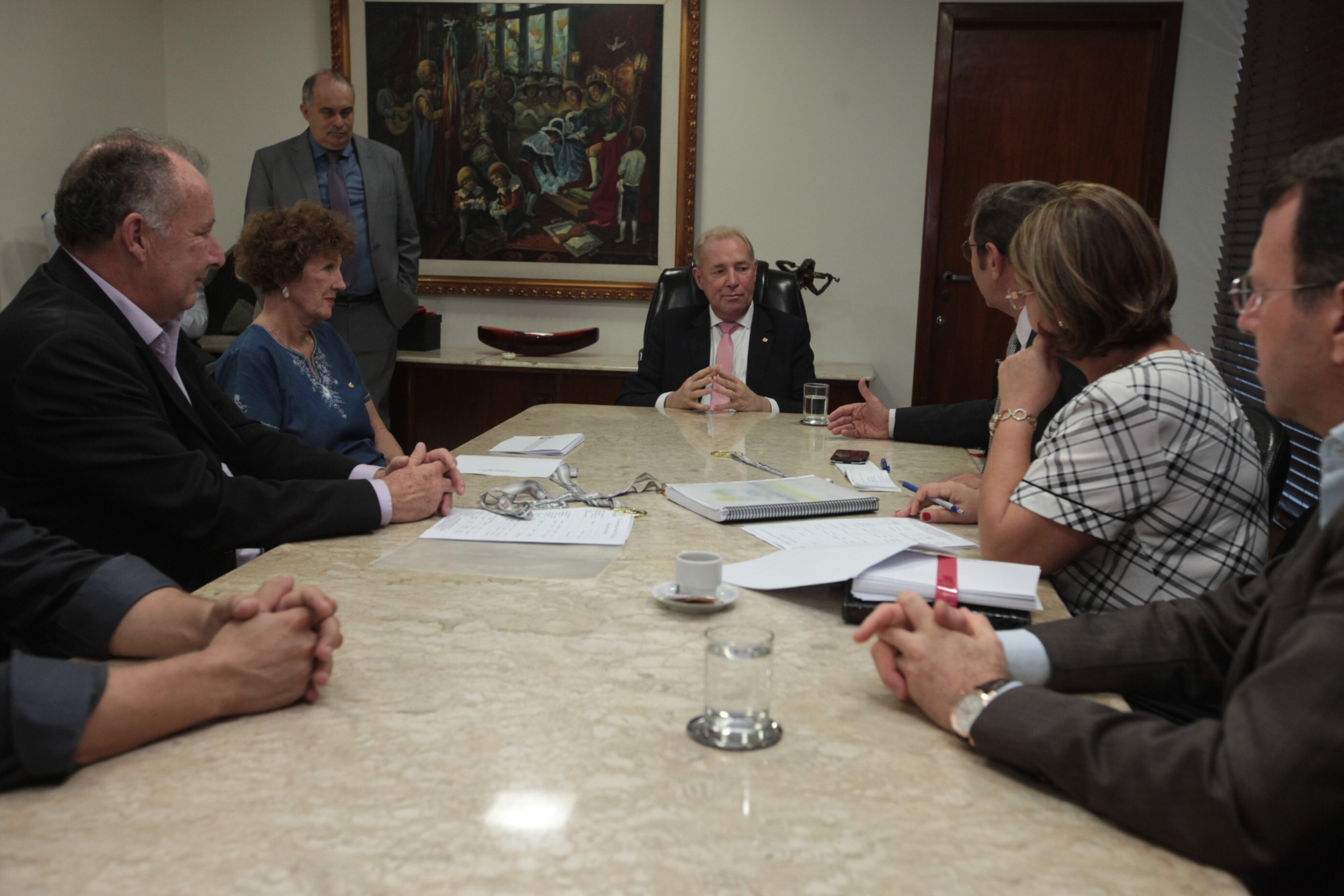 Delegação da Federação das Apaes visita a Assembleia Legislativa