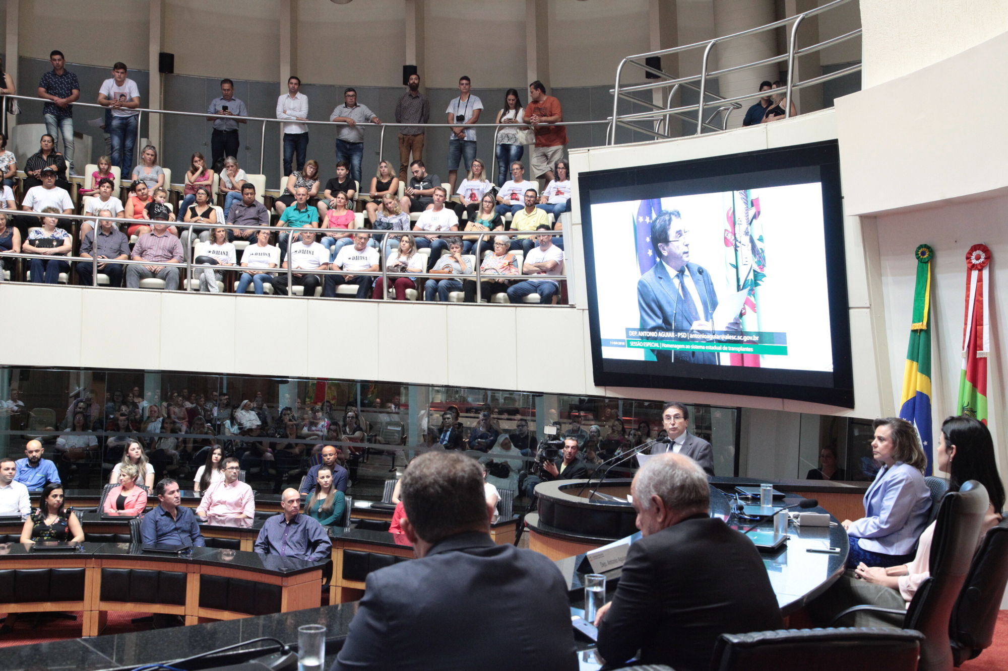 Parlamento presta homenagem ao SC Transplantes