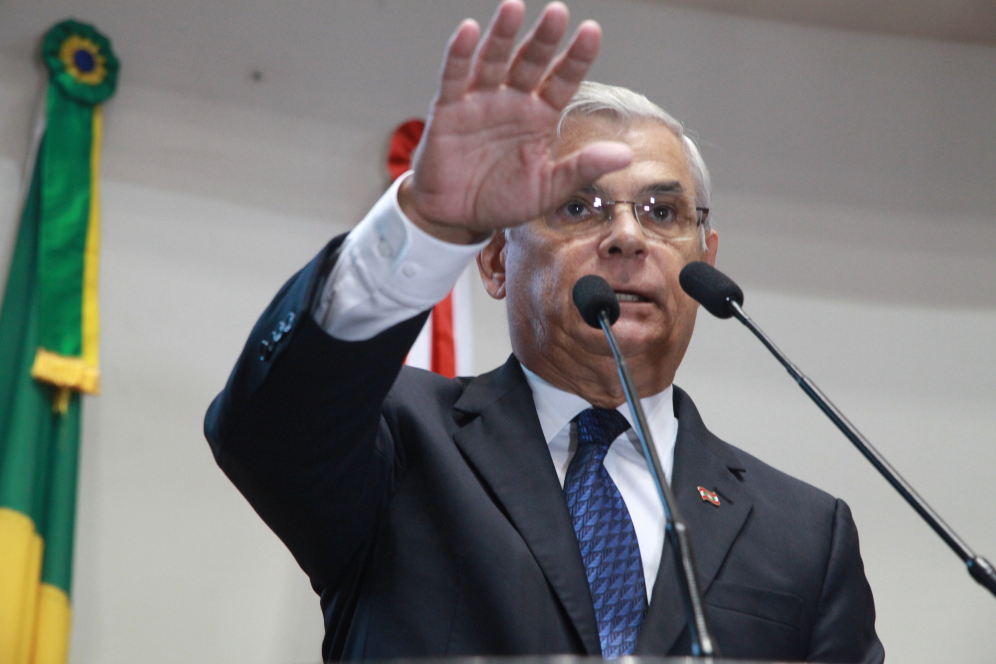 Solenidade de posse de Eduardo Pinho Moreira como governador