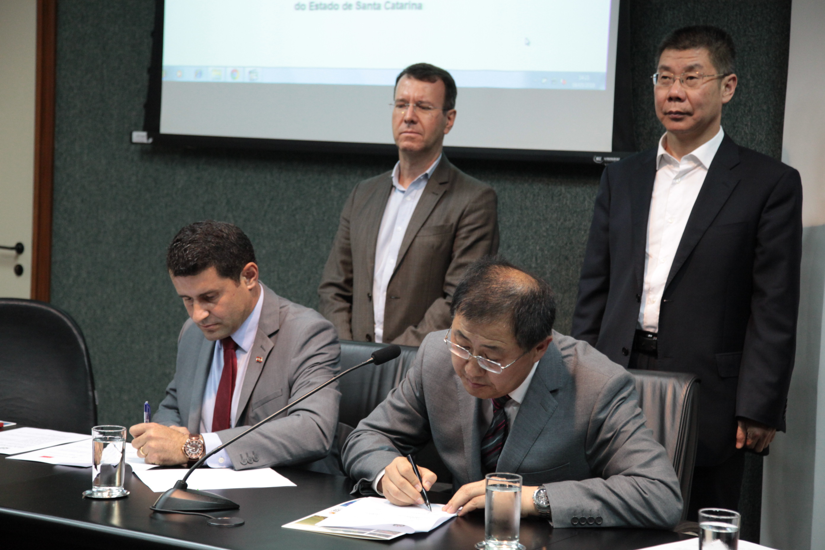 Assinatura de Acordo de Cooperação Entre Santa Catarina e a Província Chinesa de Shanxi.