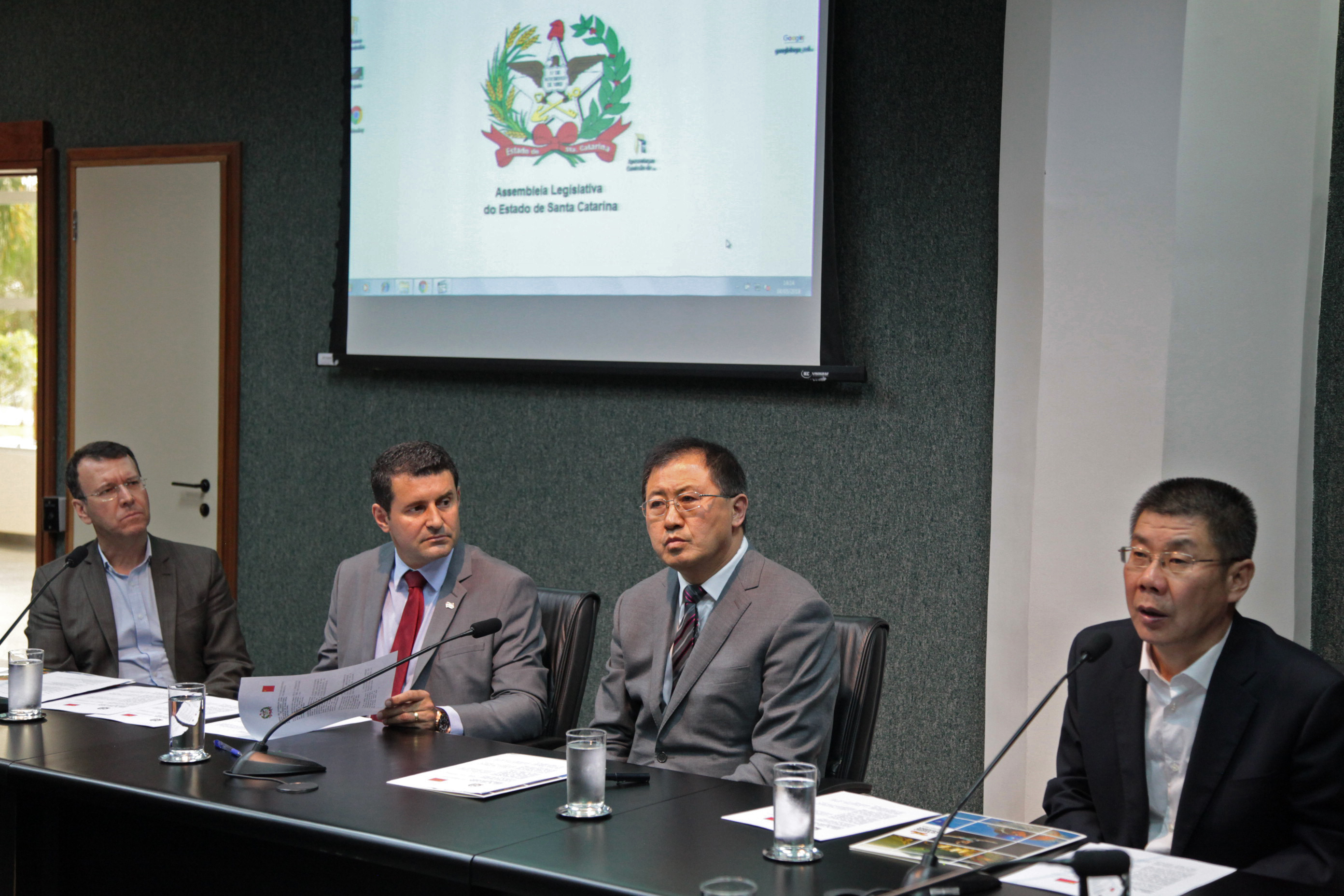Assinatura de Acordo de Cooperação Entre Santa Catarina e a Província Chinesa de Shanxi.