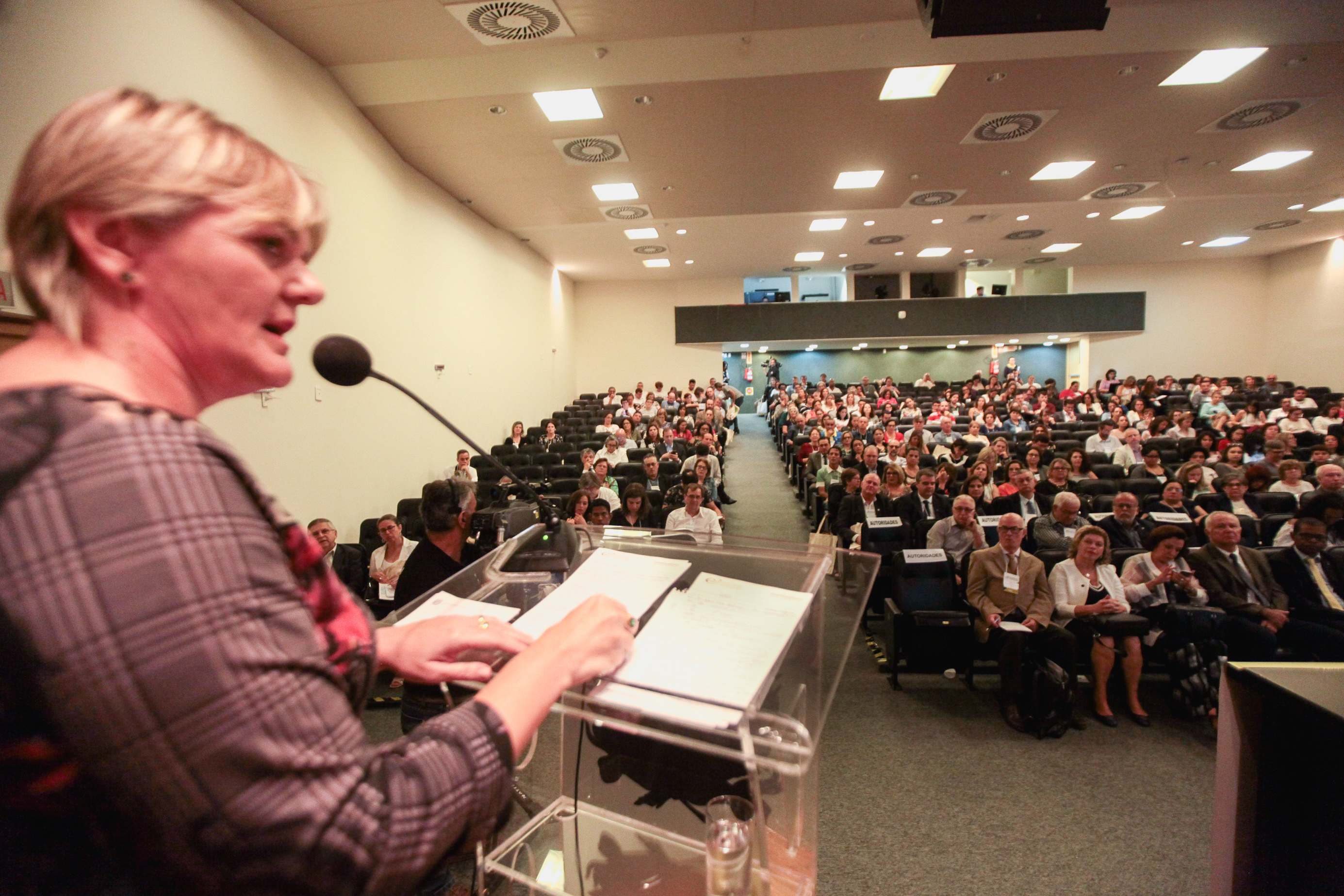 Deputada Luciane Carminatti (PT). Audiência Pública: Base Nacional Comum Curricular.