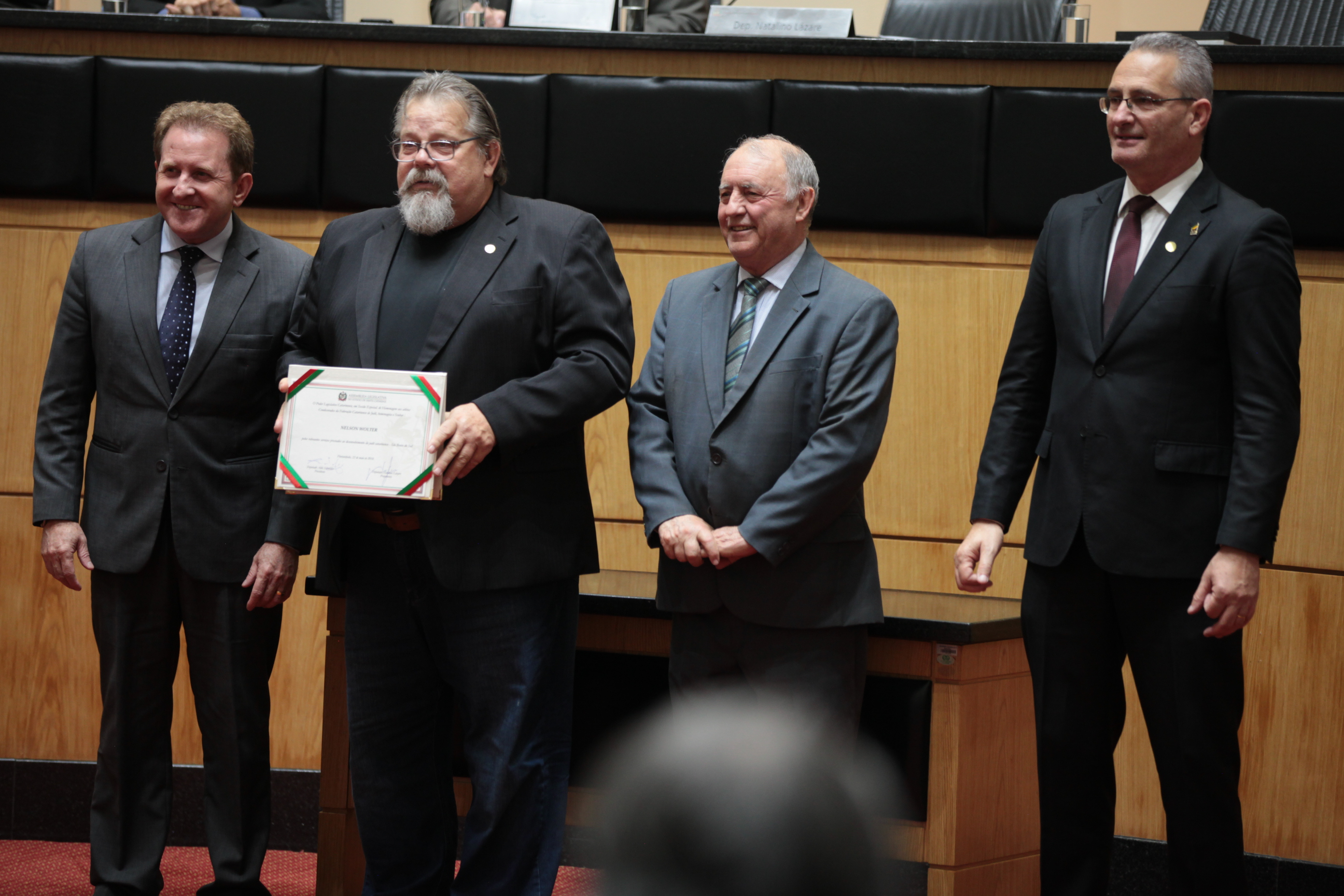 Sessão Especial em Homenagem aos Atletas da Federação Catarinense de Judô.