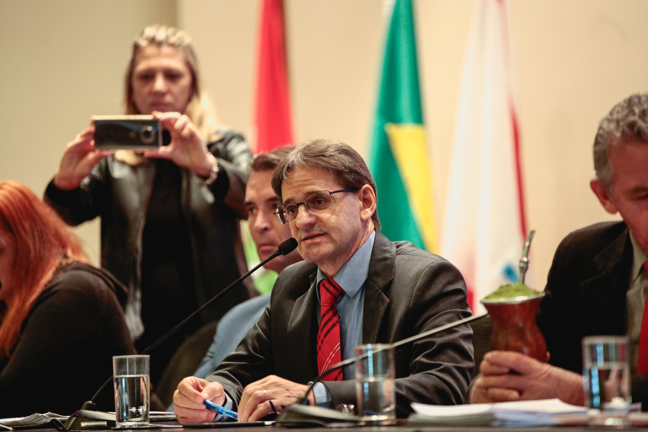 Audiência Pública sobre A decisão: 916/2017, do TCE/SC, que impede a administração pública de contratar com entidades detentoras de autorização para execução do serviço de radiofusão comunitária. Foto: Karina Ferreira / Agência AL