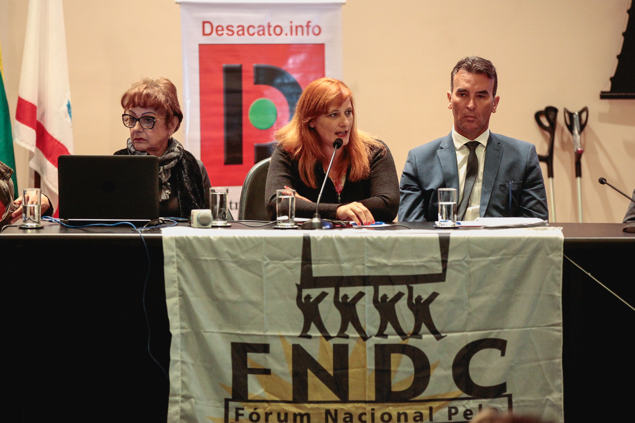 Audiência Pública sobre A decisão: 916/2017, do TCE/SC, que impede a administração pública de contratar com entidades detentoras de autorização para execução do serviço de radiofusão comunitária. Foto: Karina Ferreira / Agência AL