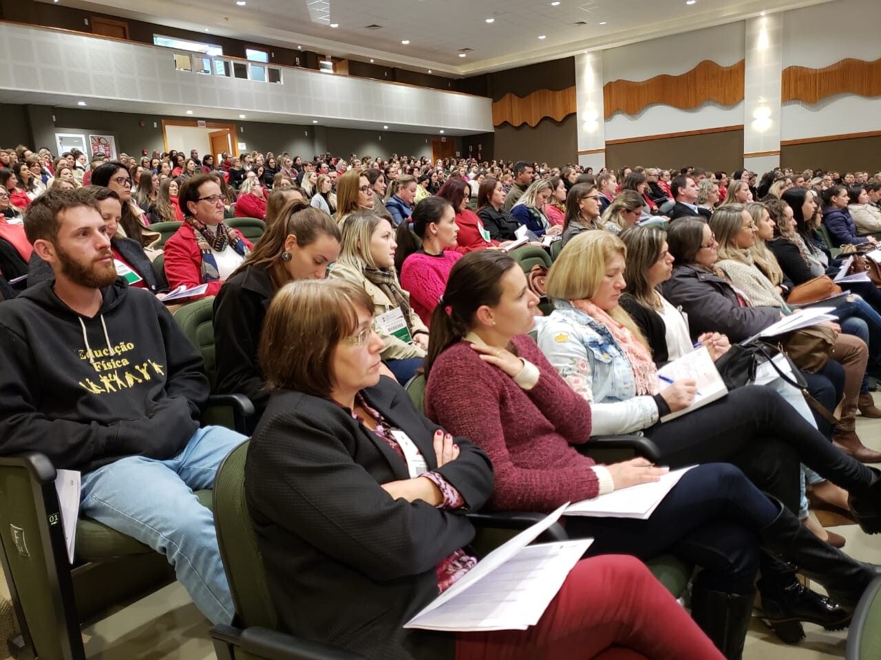 Evento foi realizado pela Alesc, com apoio da Federação das Apaes, na Unoesc. FOTO: Vandro Welter/Divulgação