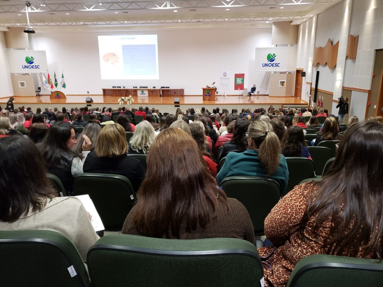Evento foi realizado pela Alesc, com apoio da Federação das Apaes, na Unoesc. FOTO: Vandro Welter/Divulgação