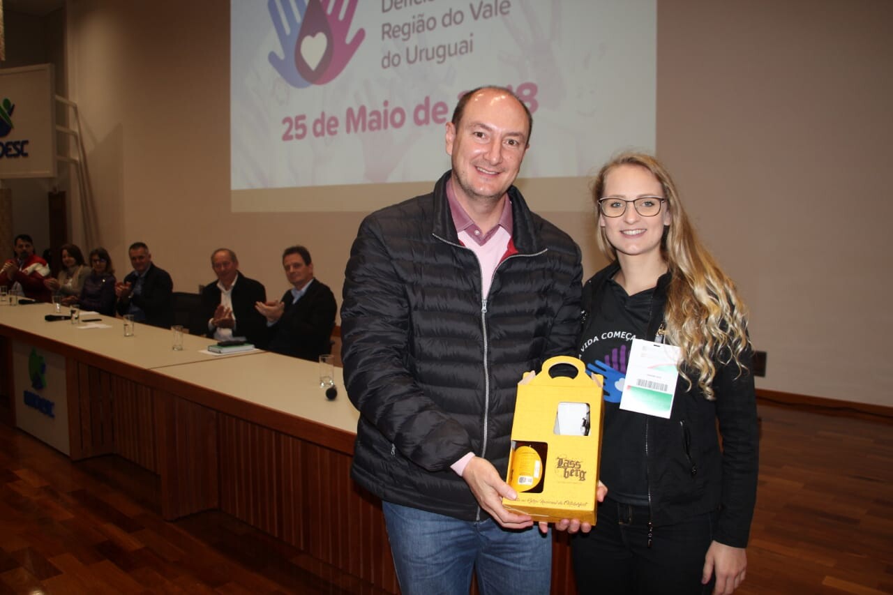 Evento foi realizado pela Alesc, com apoio da Federação das Apaes, na Unoesc. FOTO: Vandro Welter/Divulgação