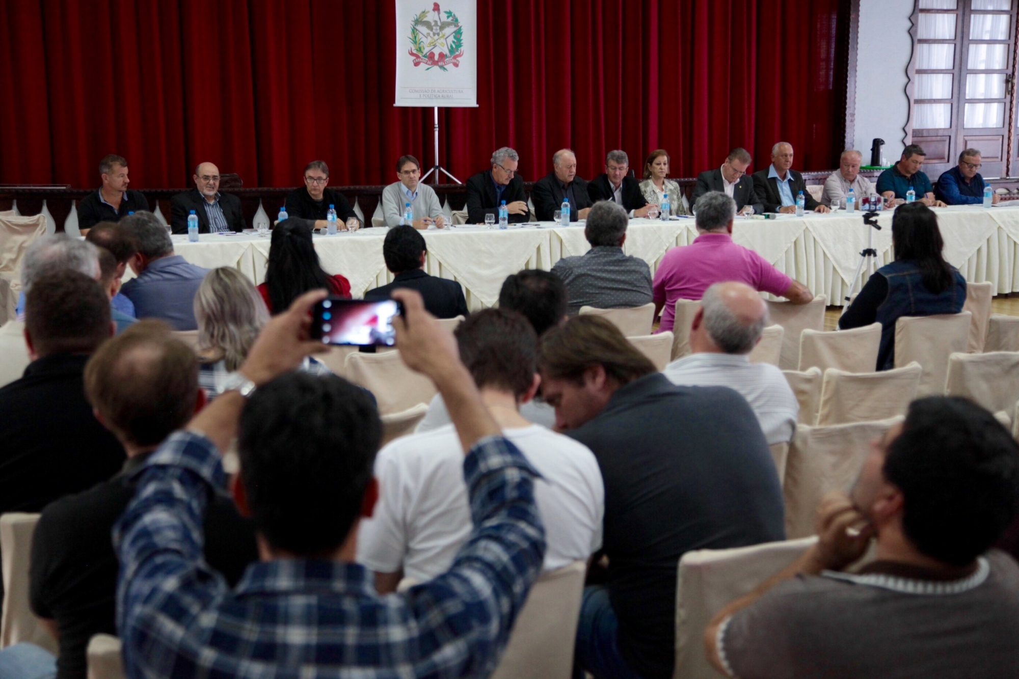 Evento foi realizado em Capinzal, pela Comissão de Agricultura e Política Rural da Alesc.