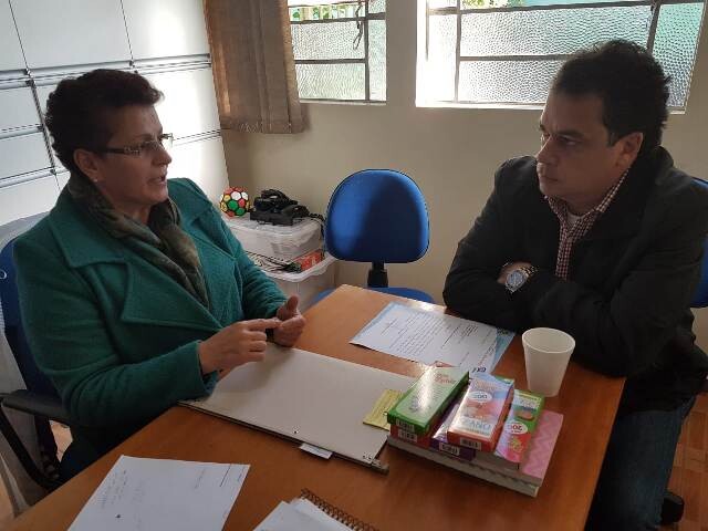 Deputado Rodrigo Minotto cumpre roteiro em Capinzal