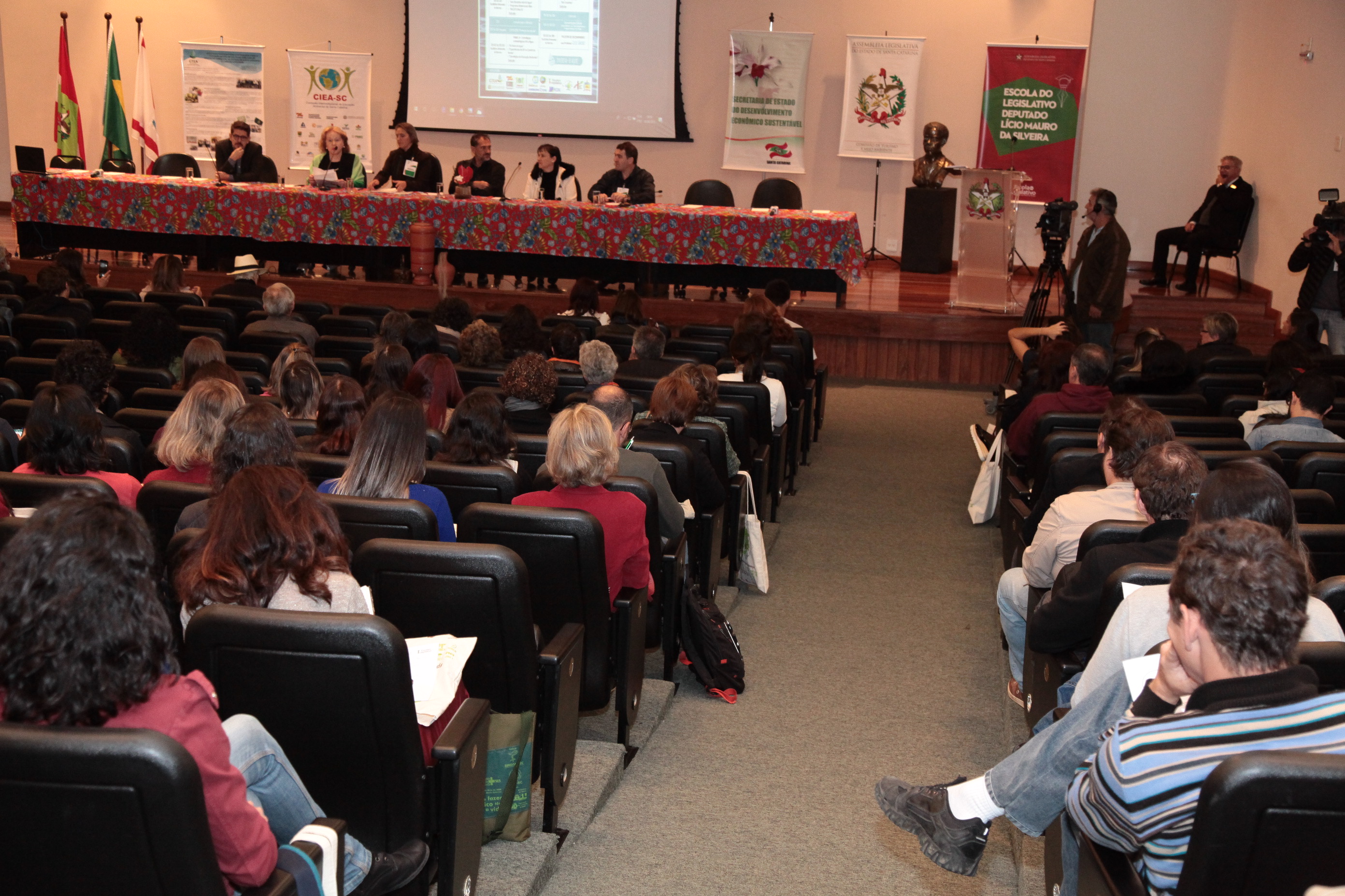 Seminário Educação Ambiental.  Foto: Eduardo Guedes / Agência AL
