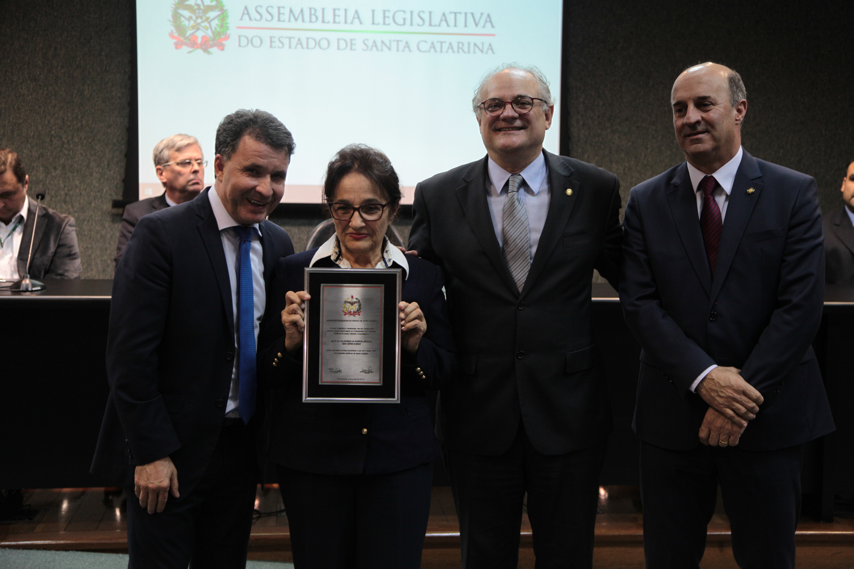 Ato Solene em Homenagem ao Voluntariado Catarinense