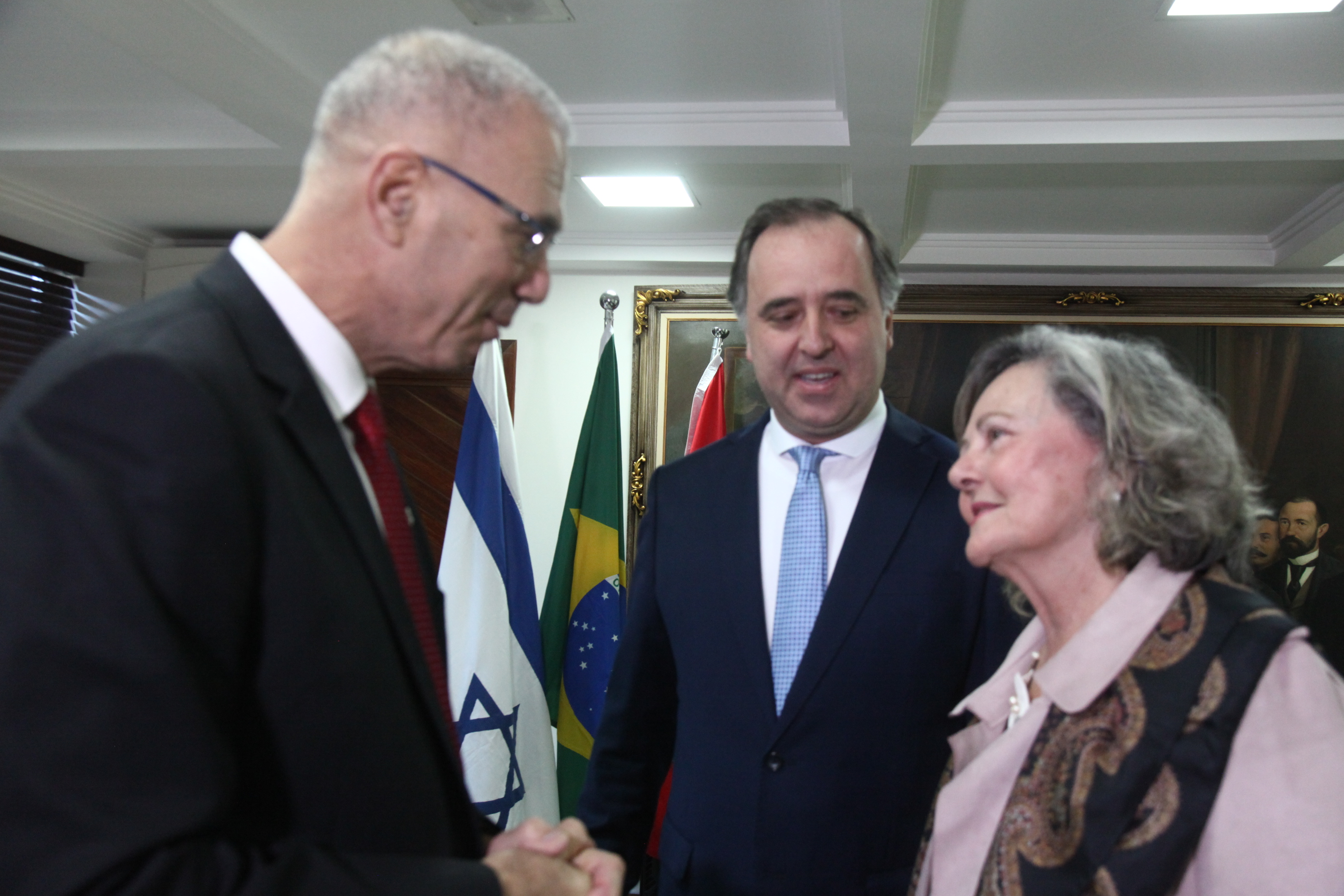 Visita do Embaixador de Israel