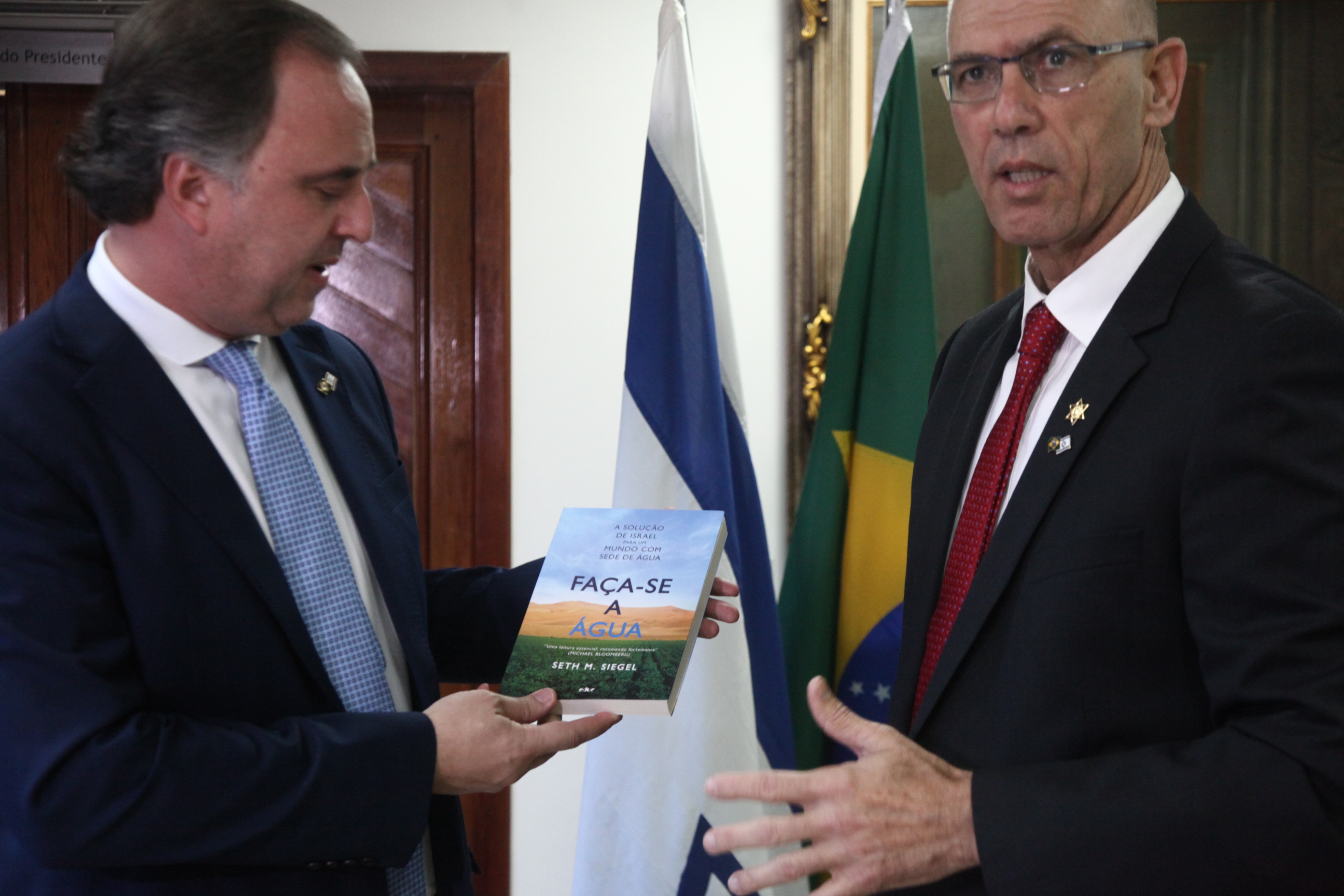 Visita do Embaixador de Israel