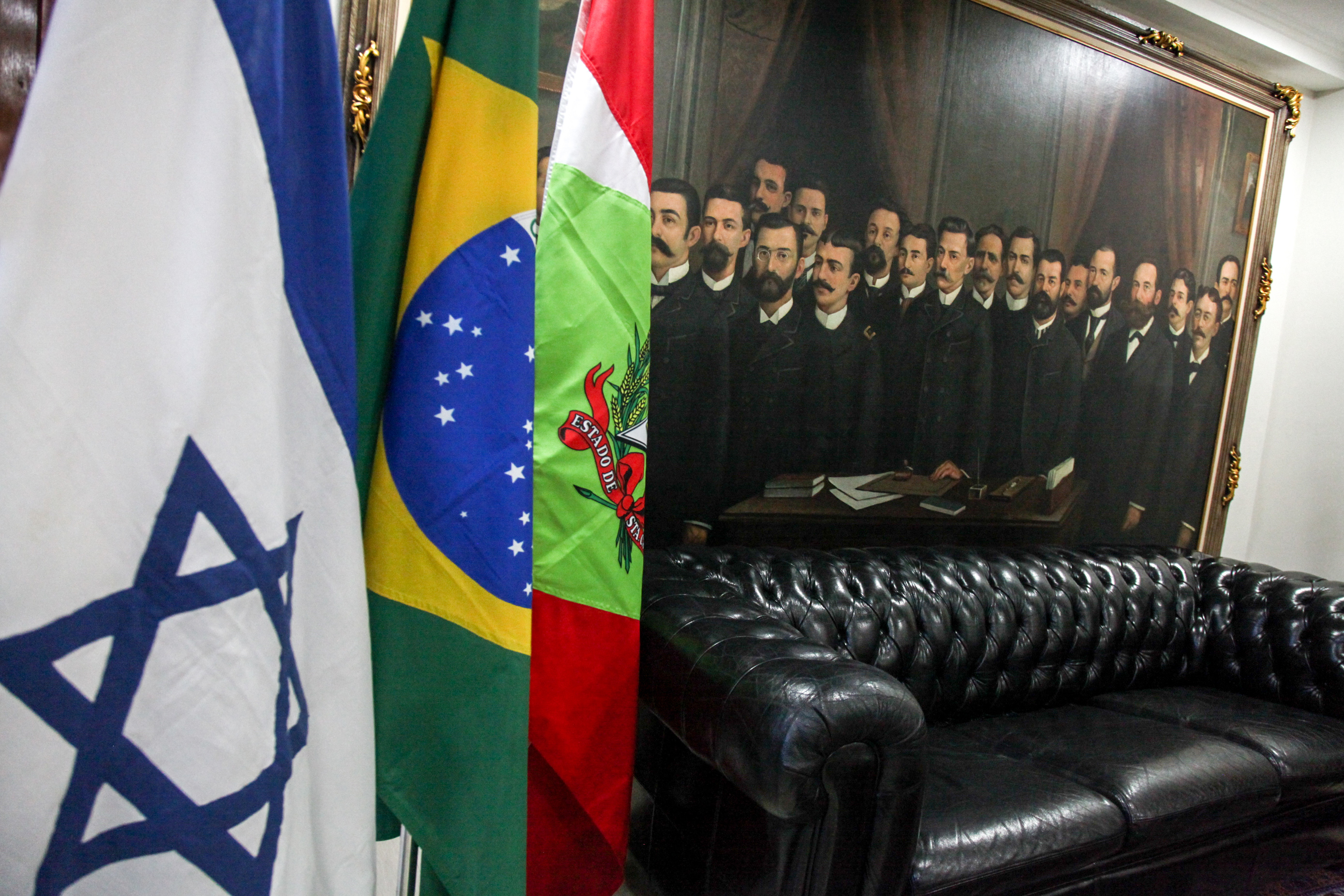 Visita do Embaixador de Israel
