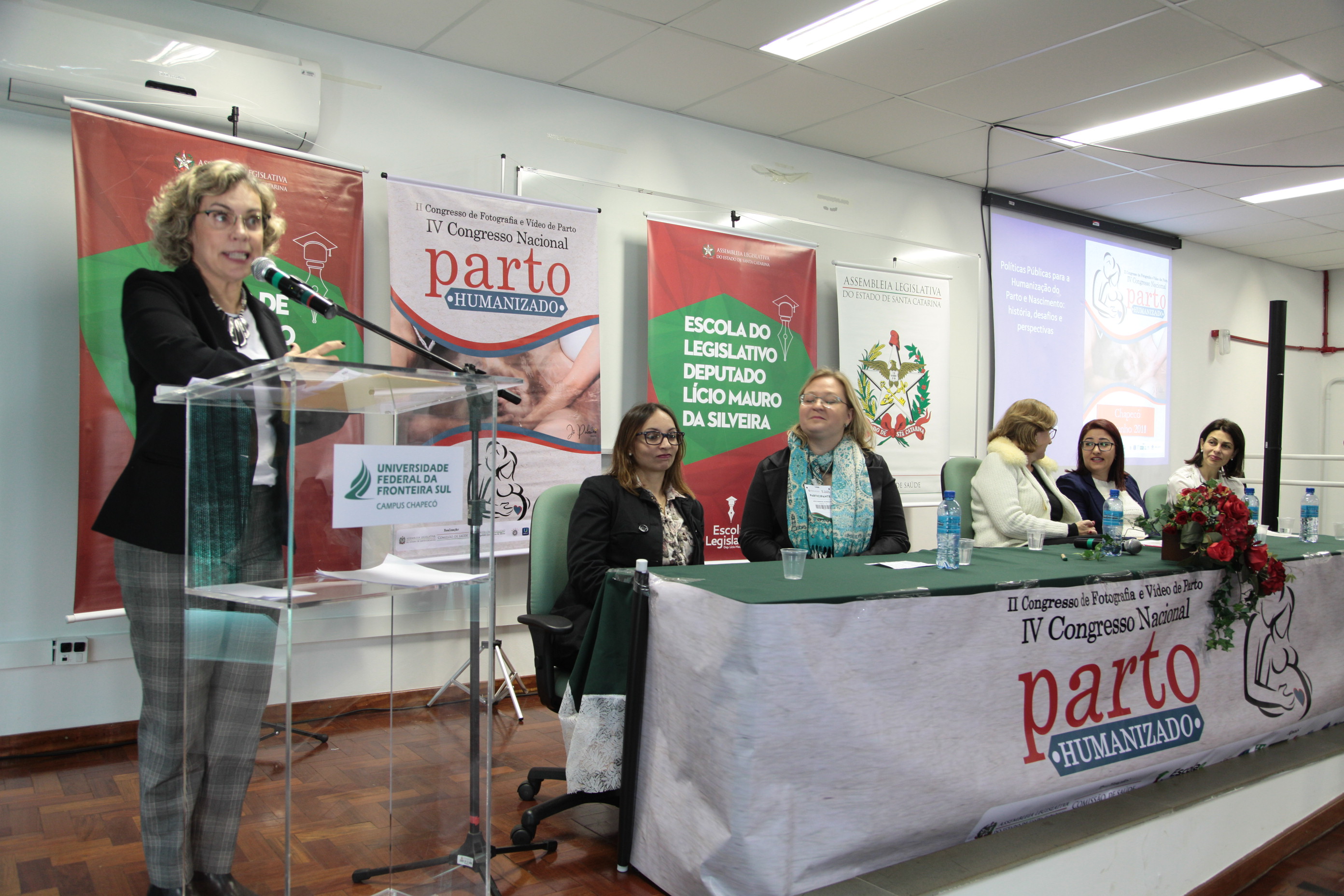 Congresso Nacional do Parto Humanizado - Deputada Ana Paula Lima (PT).