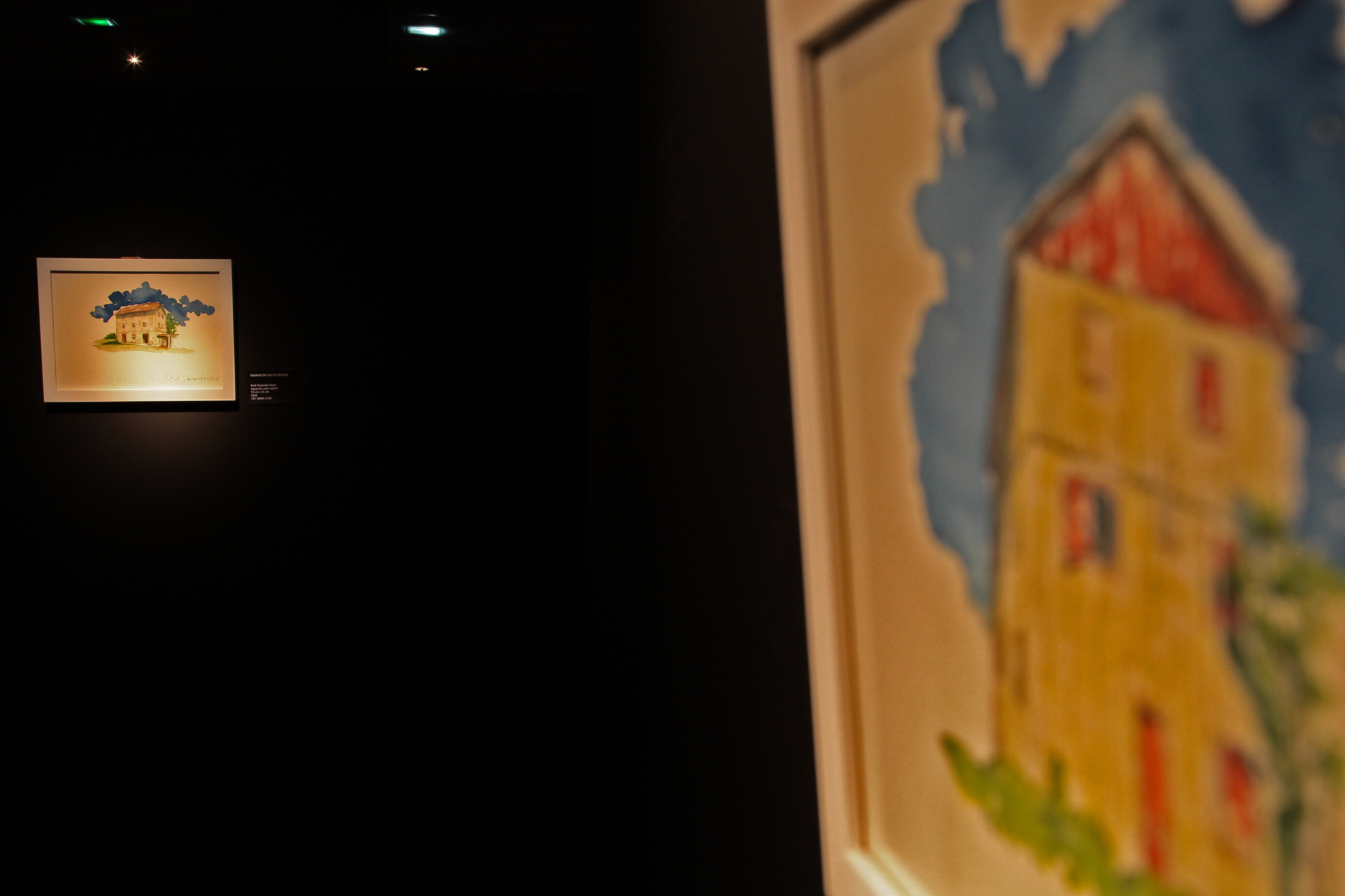 Mostra resgata arquitetura de moinhos e igrejas de todo o estado