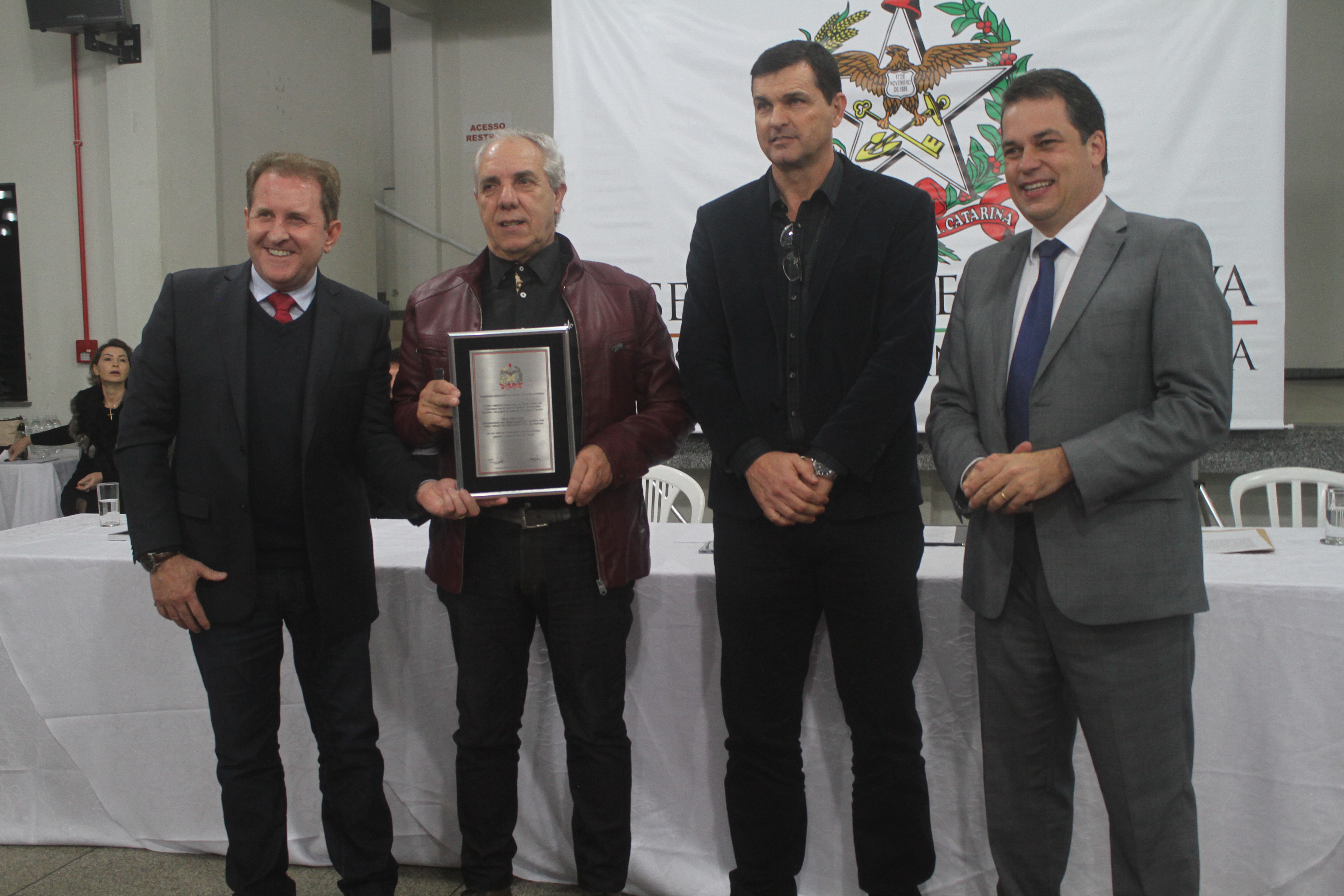Sessão Especial realizada no município de Morro da Fumaça, em homenagem aos 55 anos da história da Sociedade Esportiva e Recreativa Rui Barbosa (SERRB).