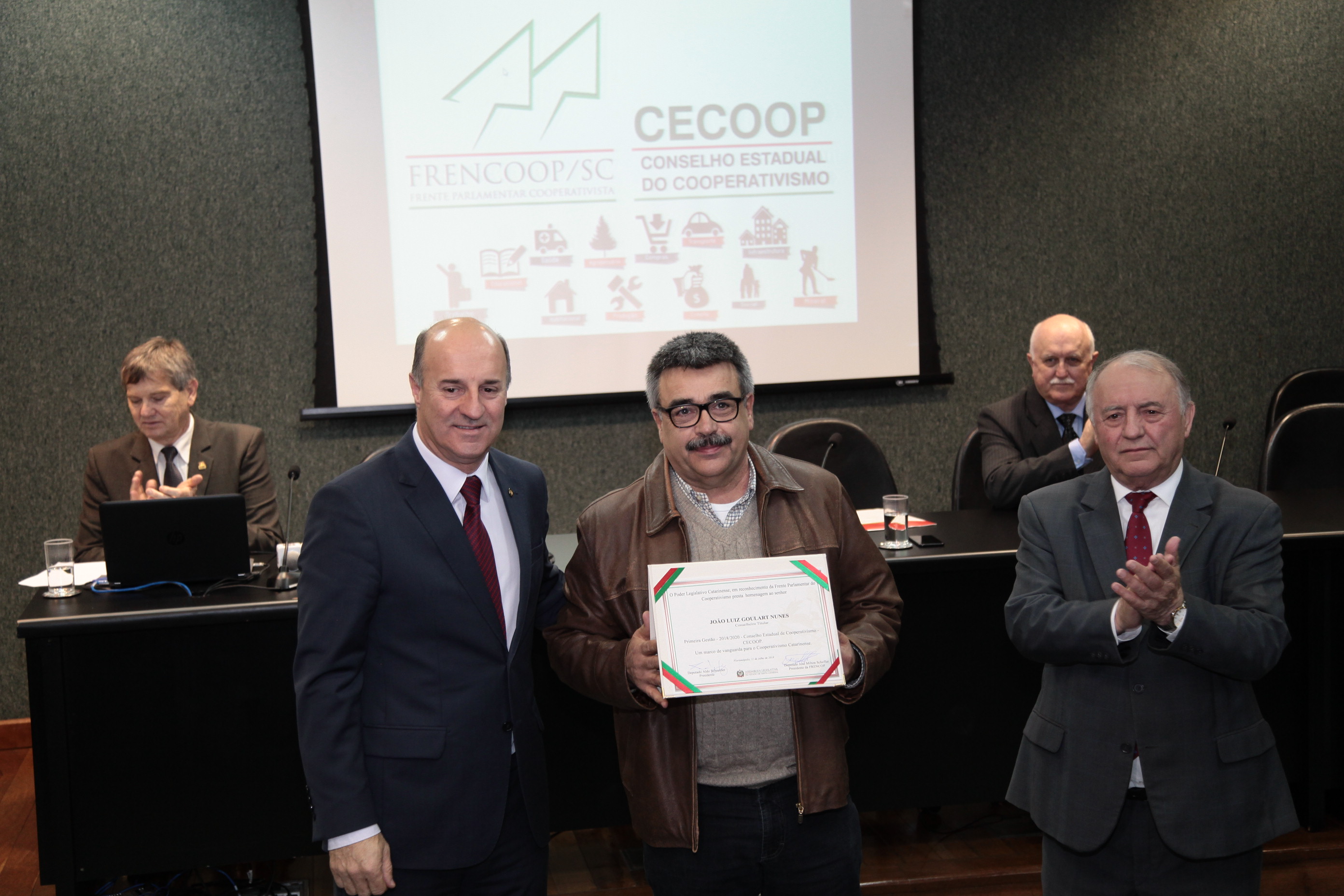 Instalação do Conselho Estadual de Cooperativismo