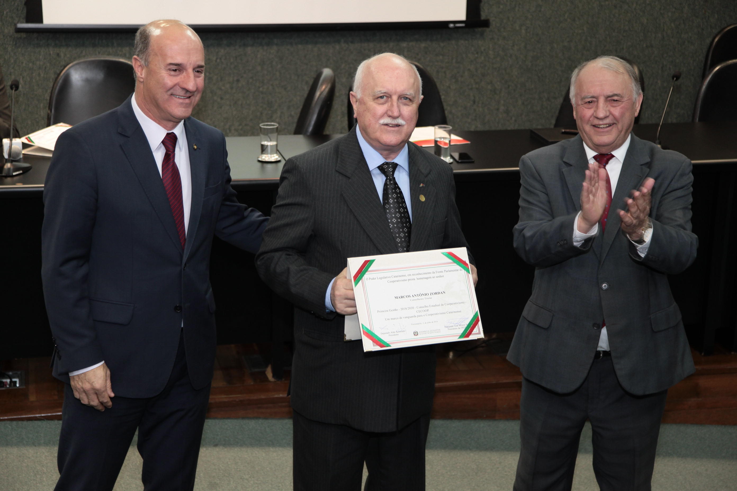 Instalação do Conselho Estadual de Cooperativismo