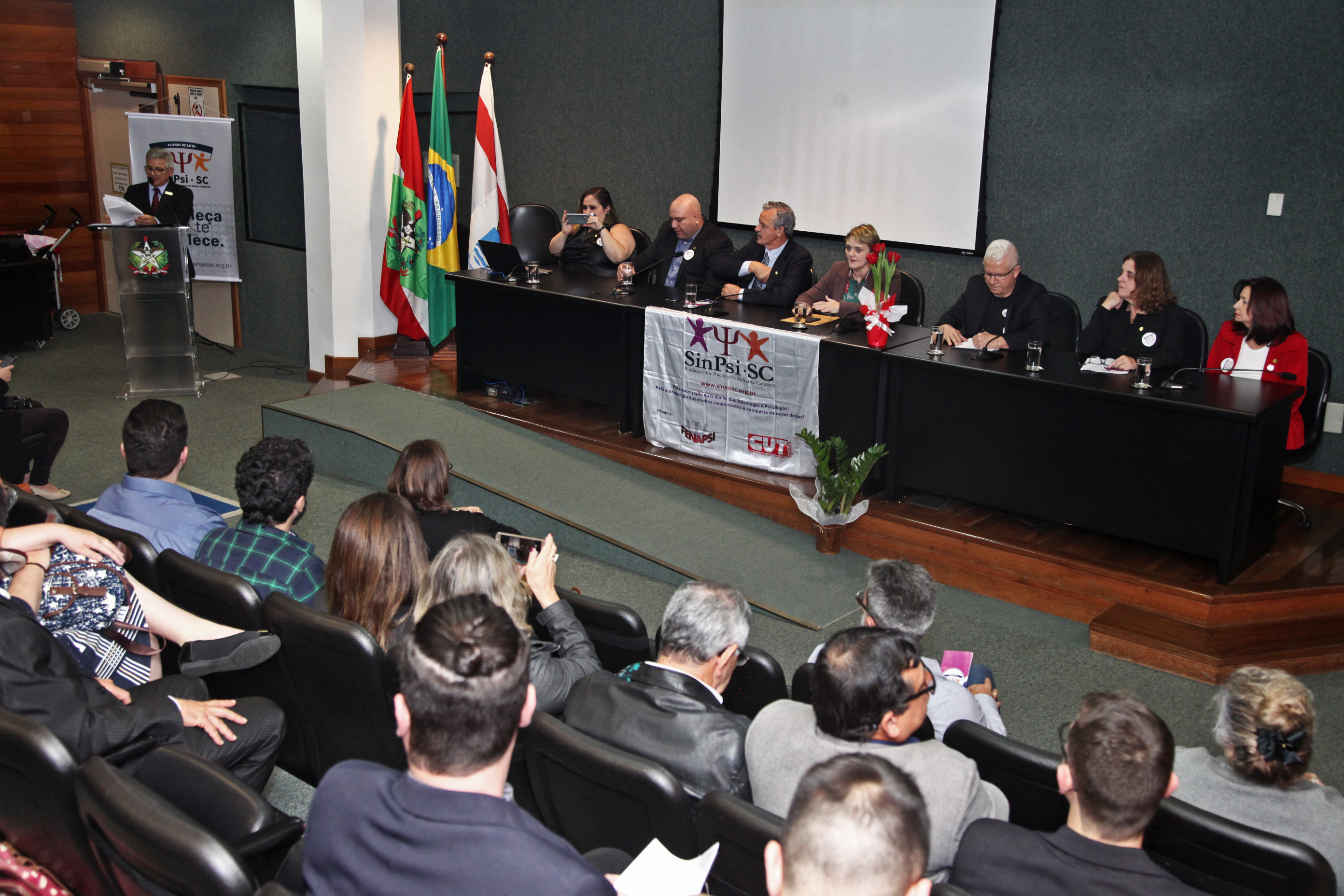 Ato Parlamentar Solene em Homenagem ao Sindicato dos Psicólogos de Santa Catarina