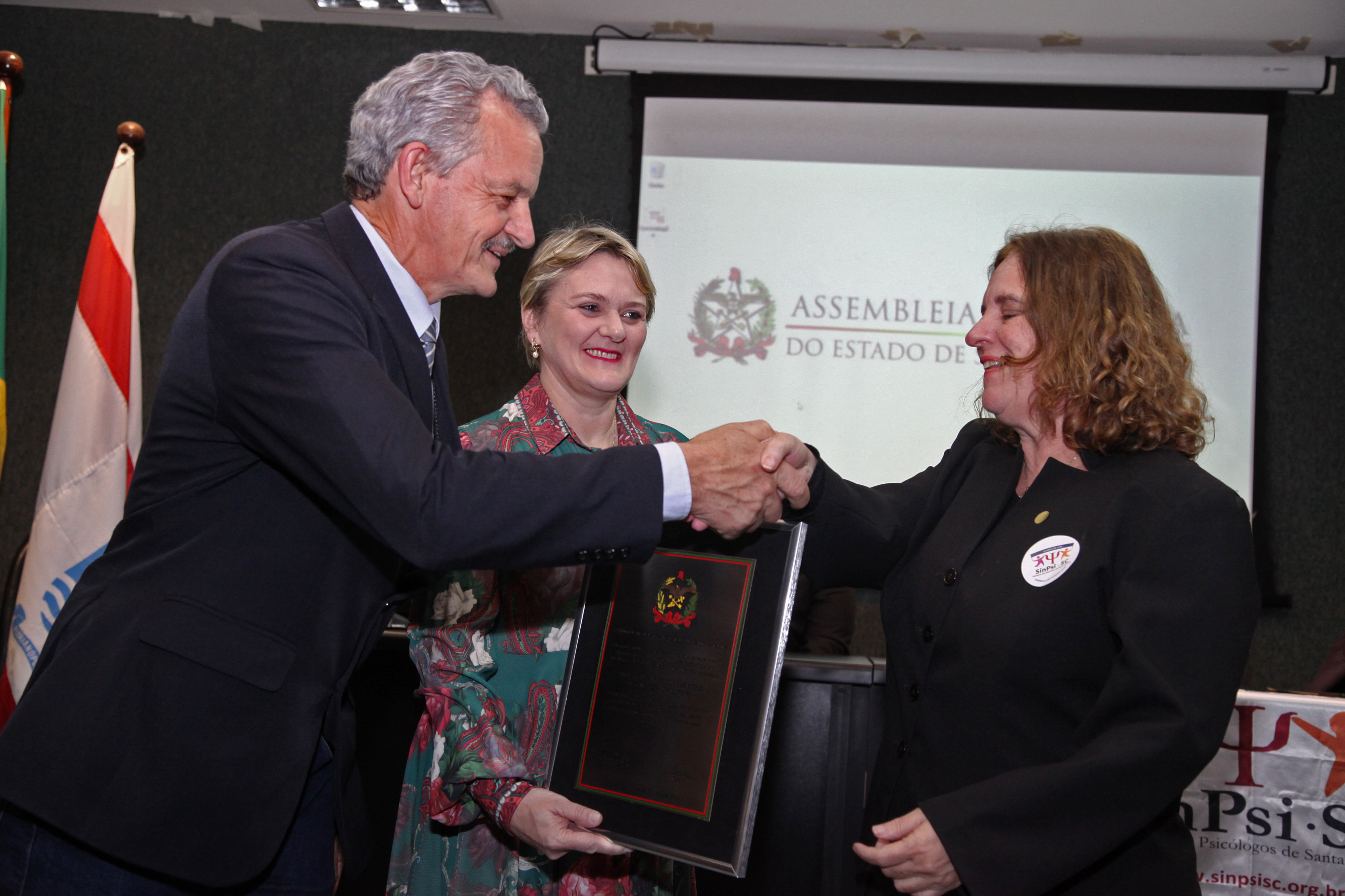 Ato Parlamentar Solene em Homenagem ao Sindicato dos Psicólogos de Santa Catarina.