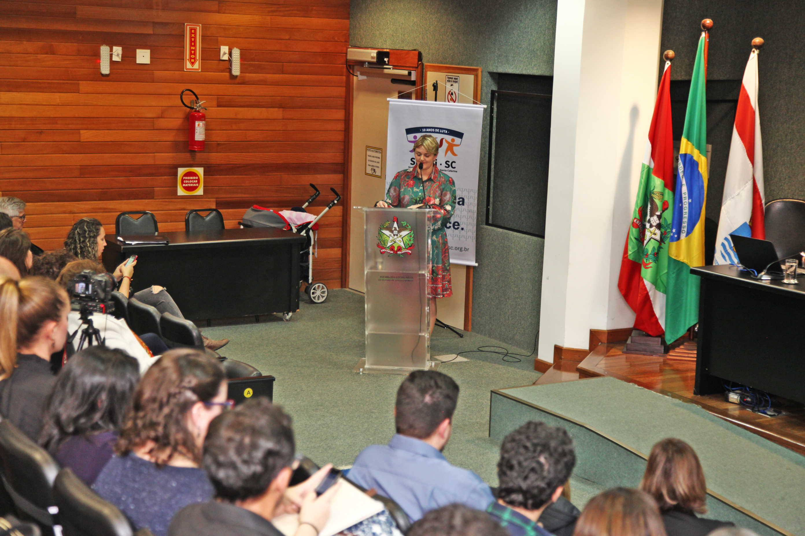 Ato Parlamentar Solene em Homenagem ao Sindicato dos Psicólogos de Santa Catarina.
