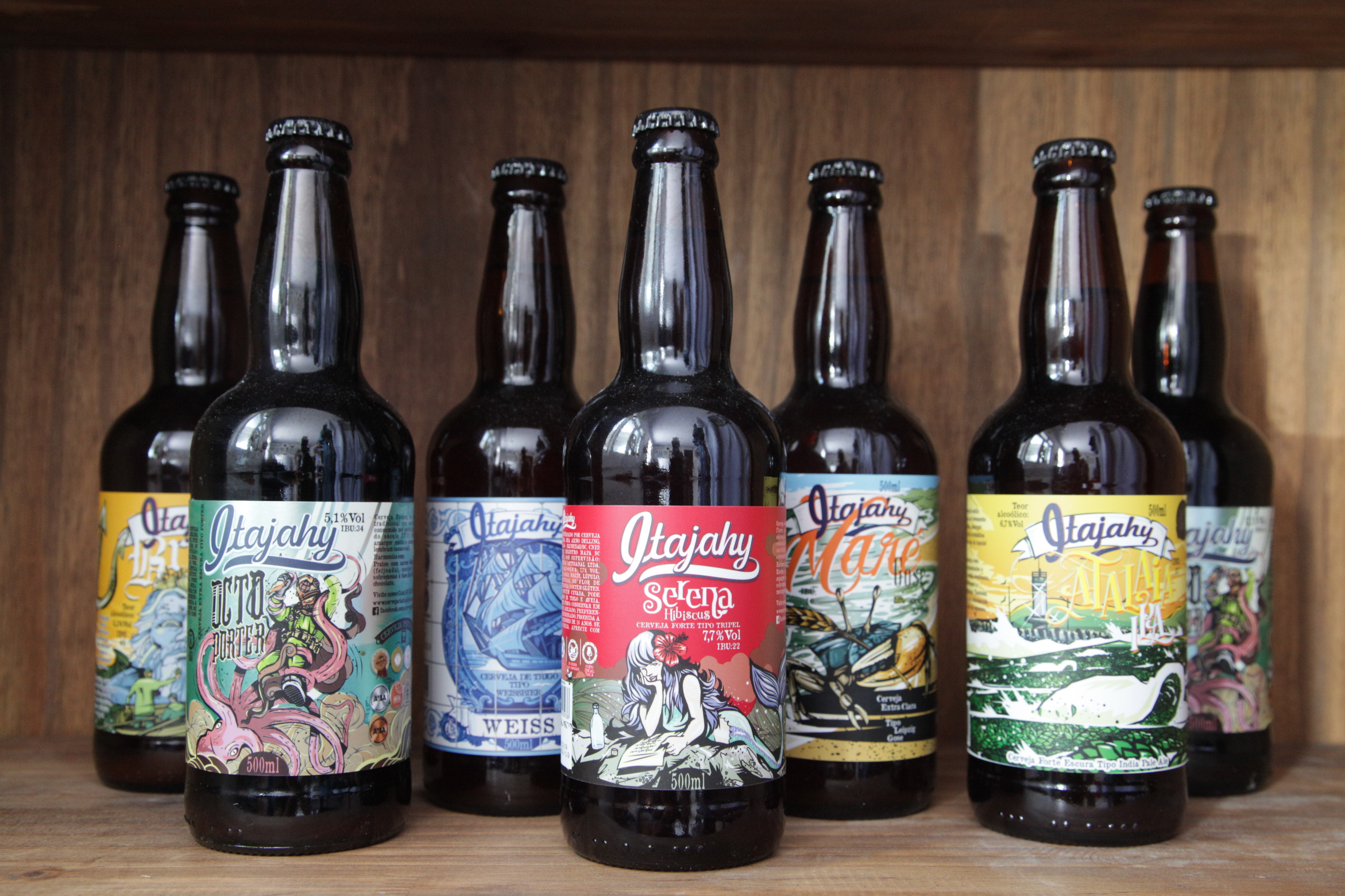 Cerveja Artesanal em Santa Catarina - Cervejas da Cervejaria Itajahy (foto: Solon Soares)
