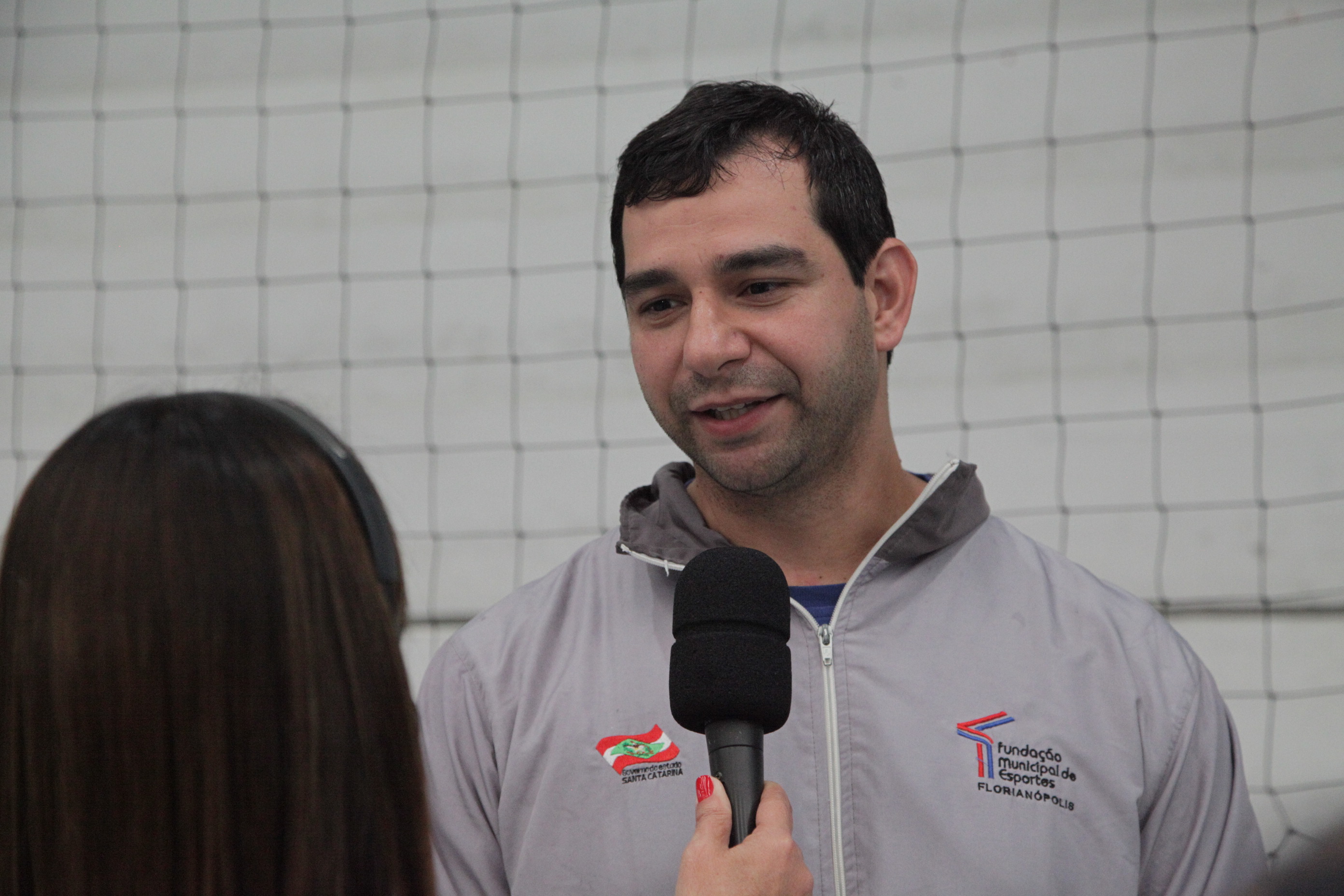 Parajasc 2018 - Bruno Scherer, técnico da equipe de goalball masculino
