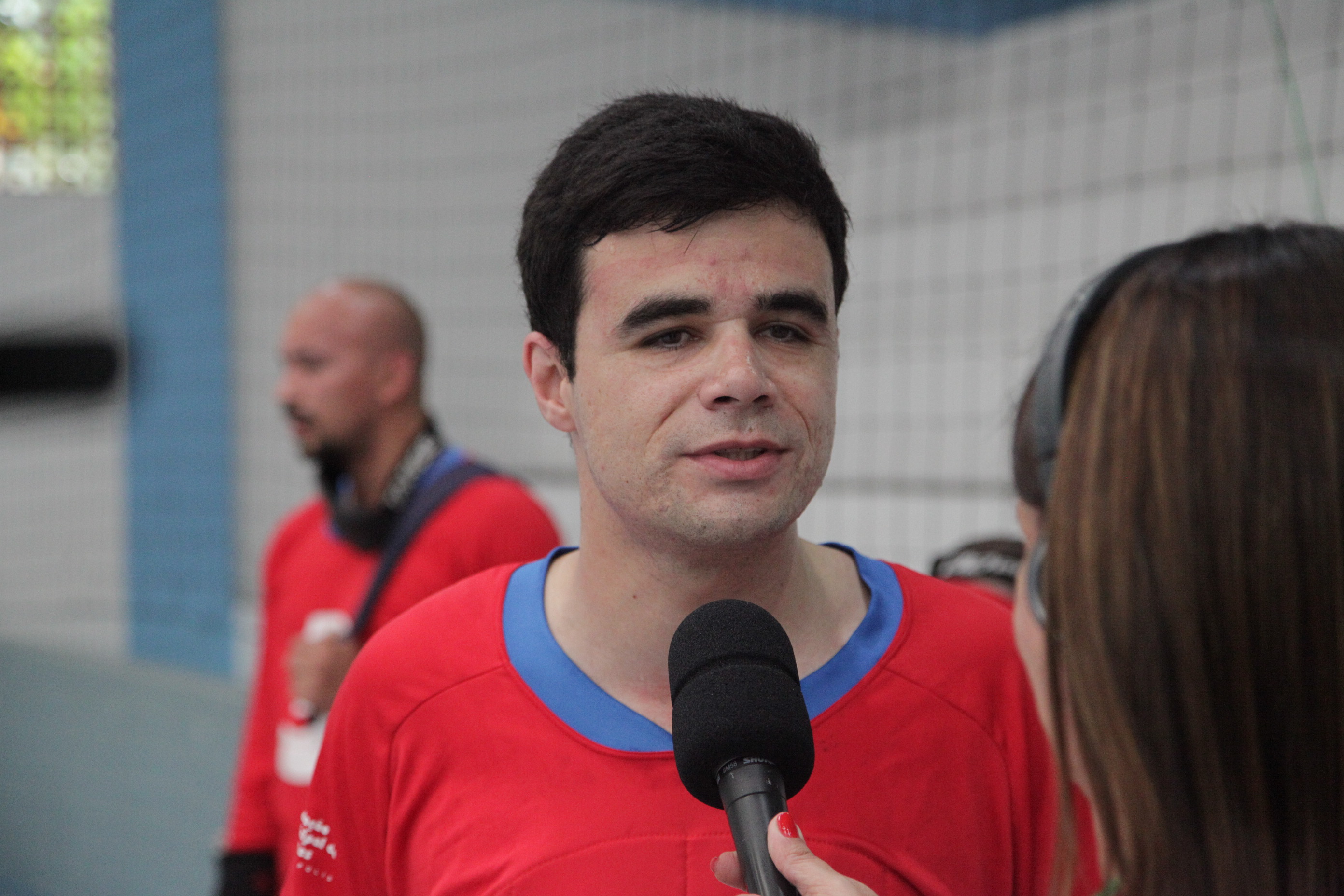 Parajasc 2018Parajasc 2018 - Leandro, jogador da equipe de goalball masculino