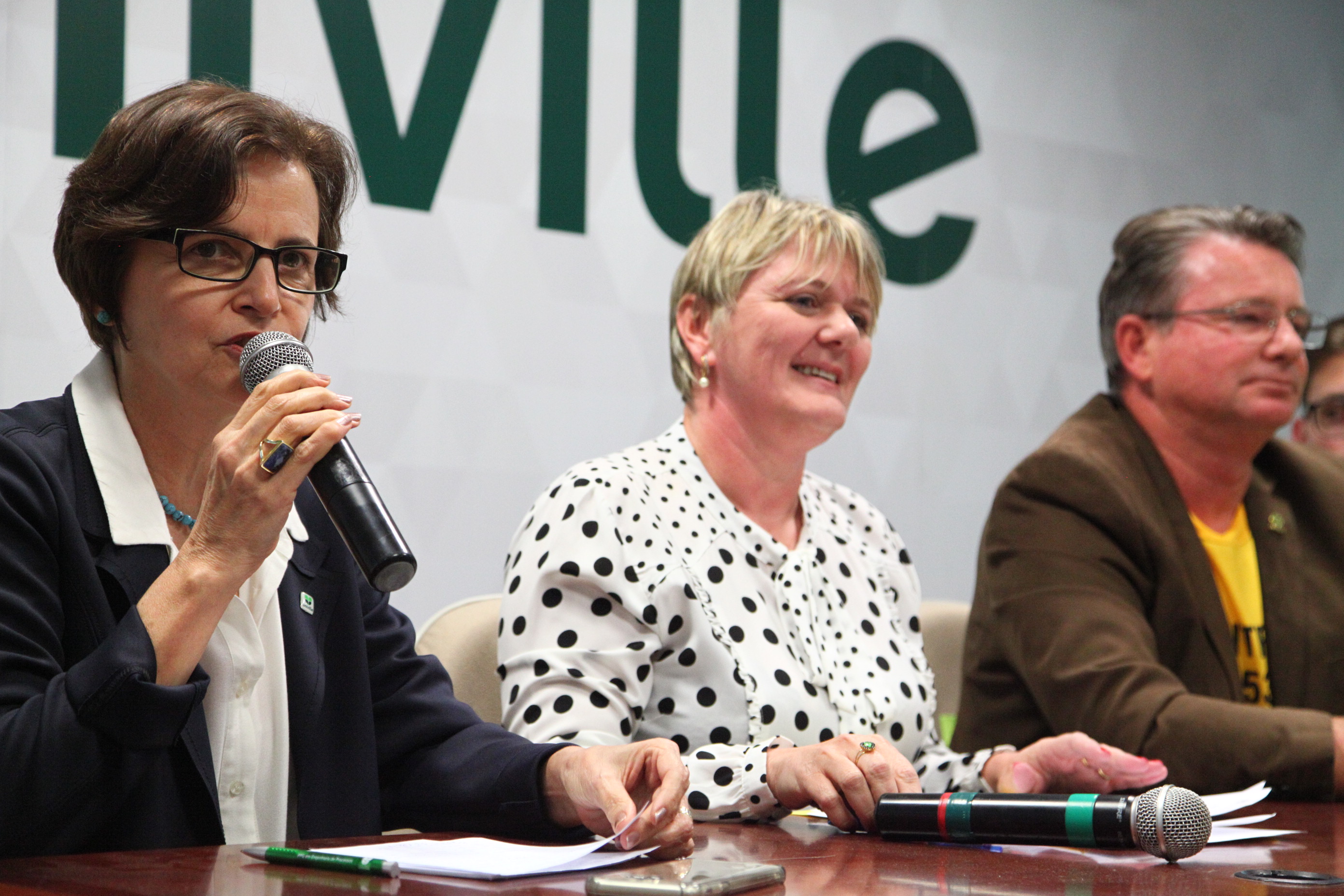 Audiência Pública em Joinville - Artigo 170 - Reitora Sandra Aparecida Furlan