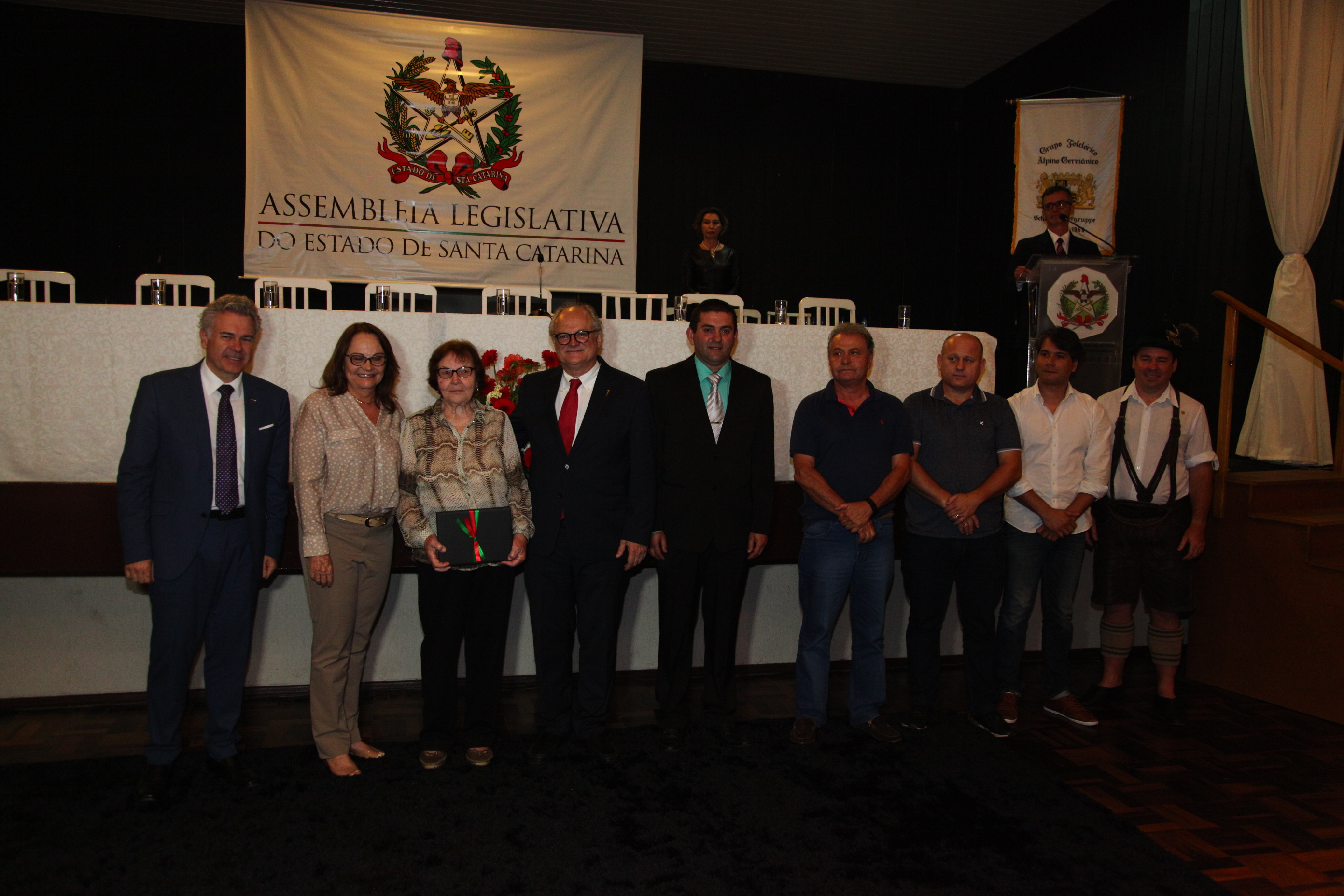 Sessão Solene em Homenagem ao Grupo Folclórico Alpino Germânico