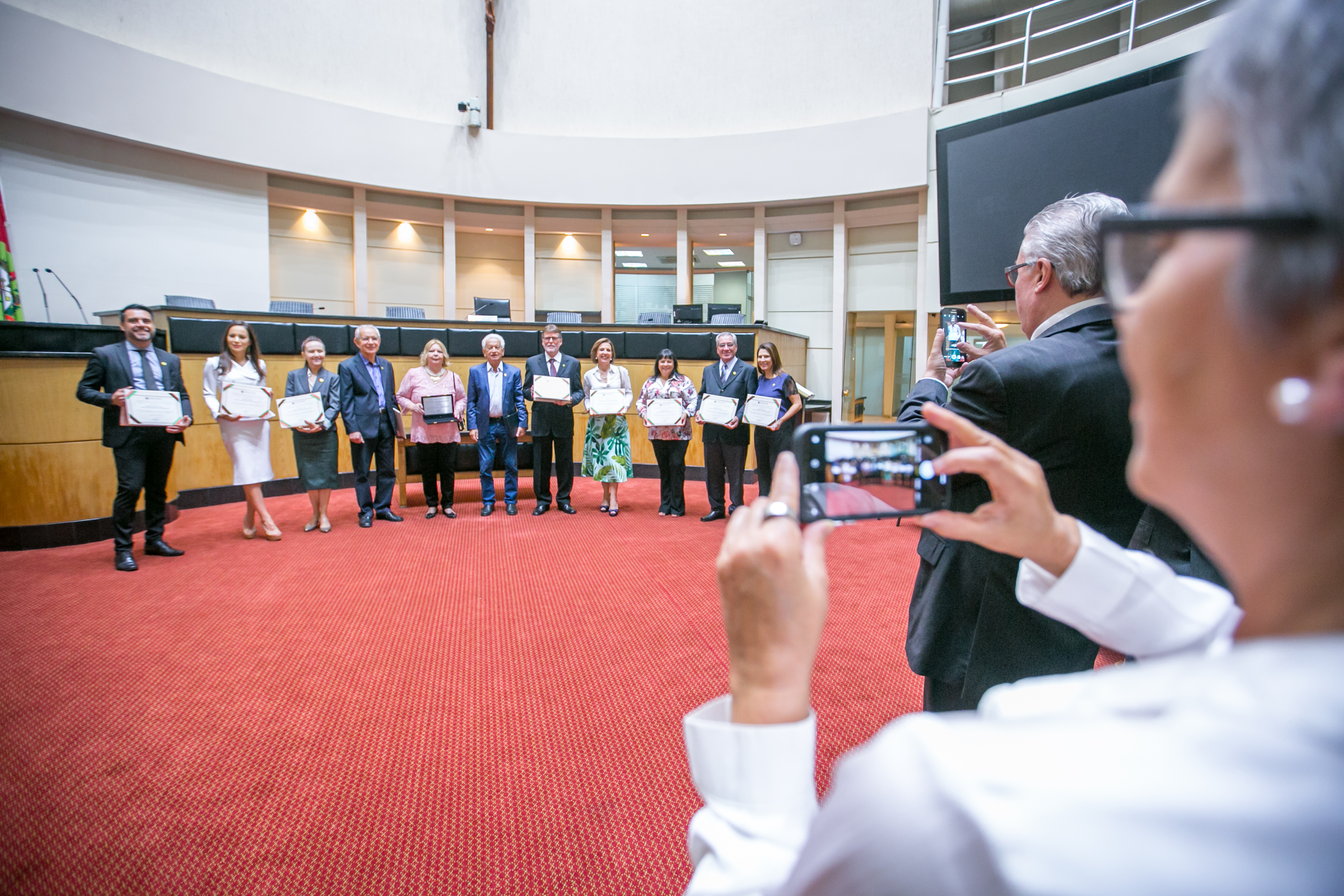 Sessão em Homenagem aos 50 Anos da Imprensa da ALESC