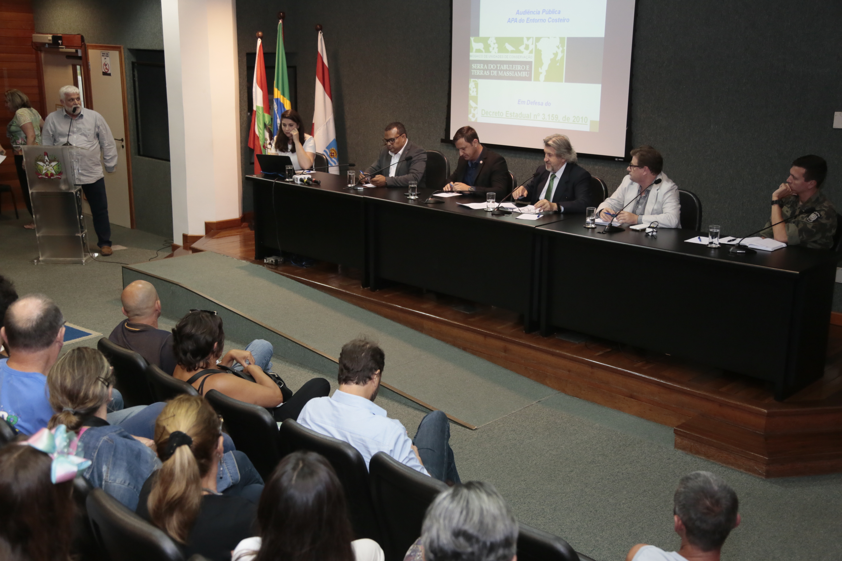 Audiência Pública Discute Áreas de Proteção Ambiental do Entorno Costeiro da Serra do Tabuleiro.